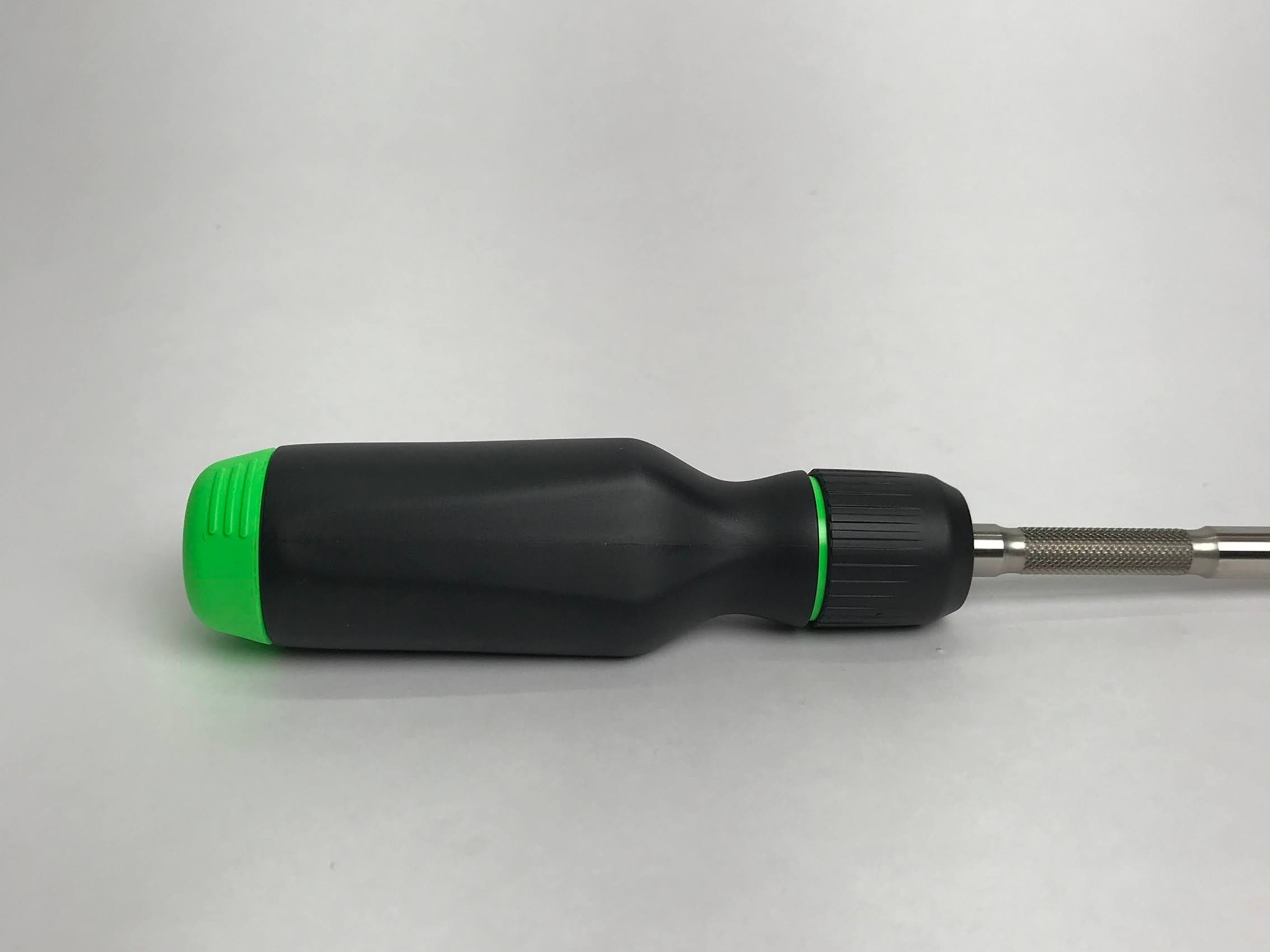 LTT Screwdriver With Bits - Black W/ Green Accents - No Box. Linus Tech Tips
