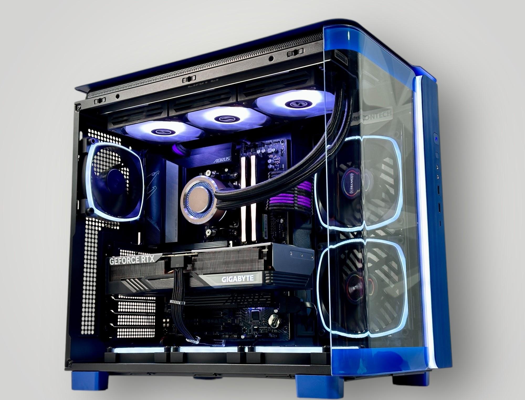 [🏷️💲Sale]🌑Liquid Cooled Gaming PC🔭Nvidia RTX 4070 Ti 12GB🔭Intel 13600KF 14 core🔭32GB DDR4