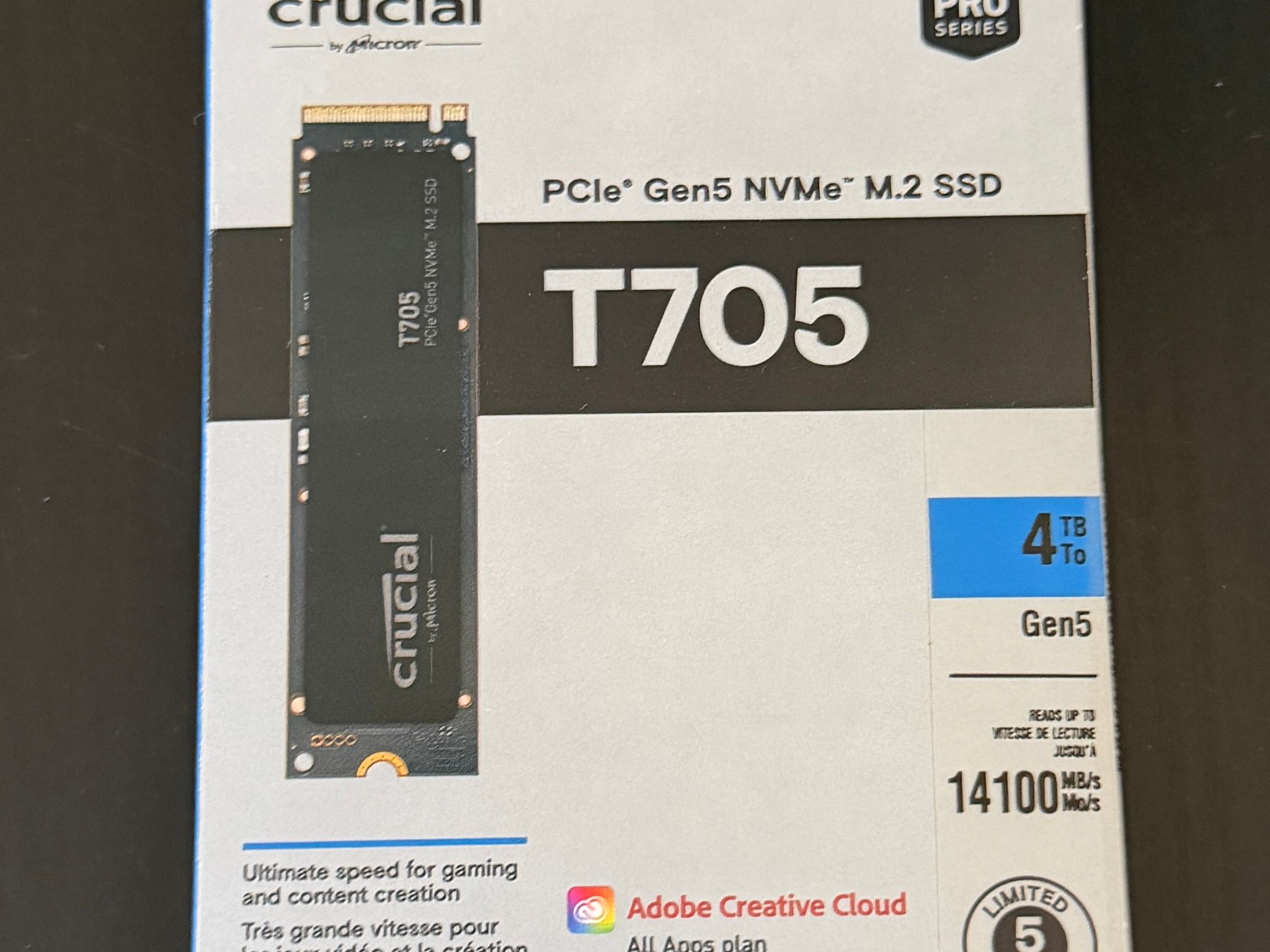 Crucial T705 4TB