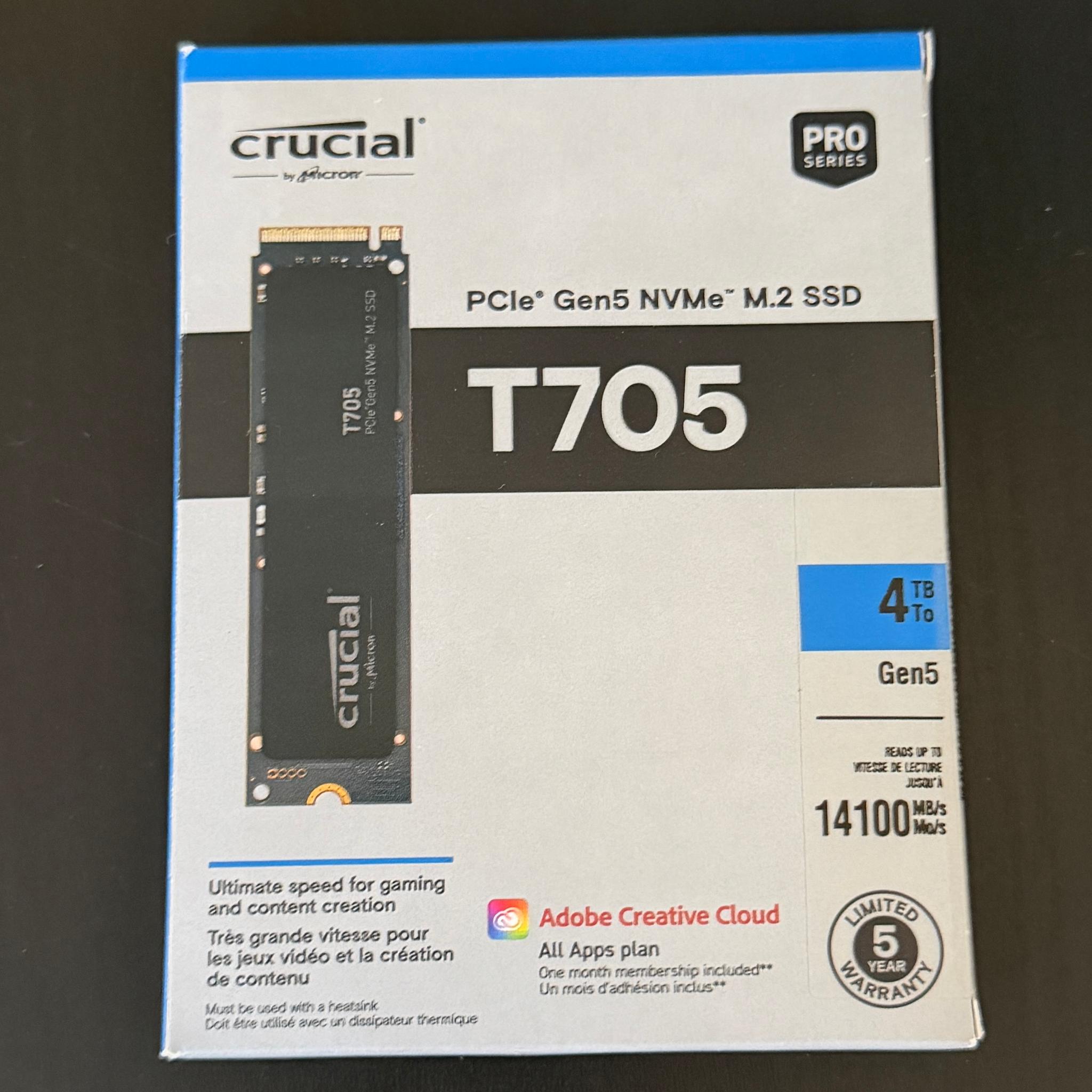 Crucial T705 4TB