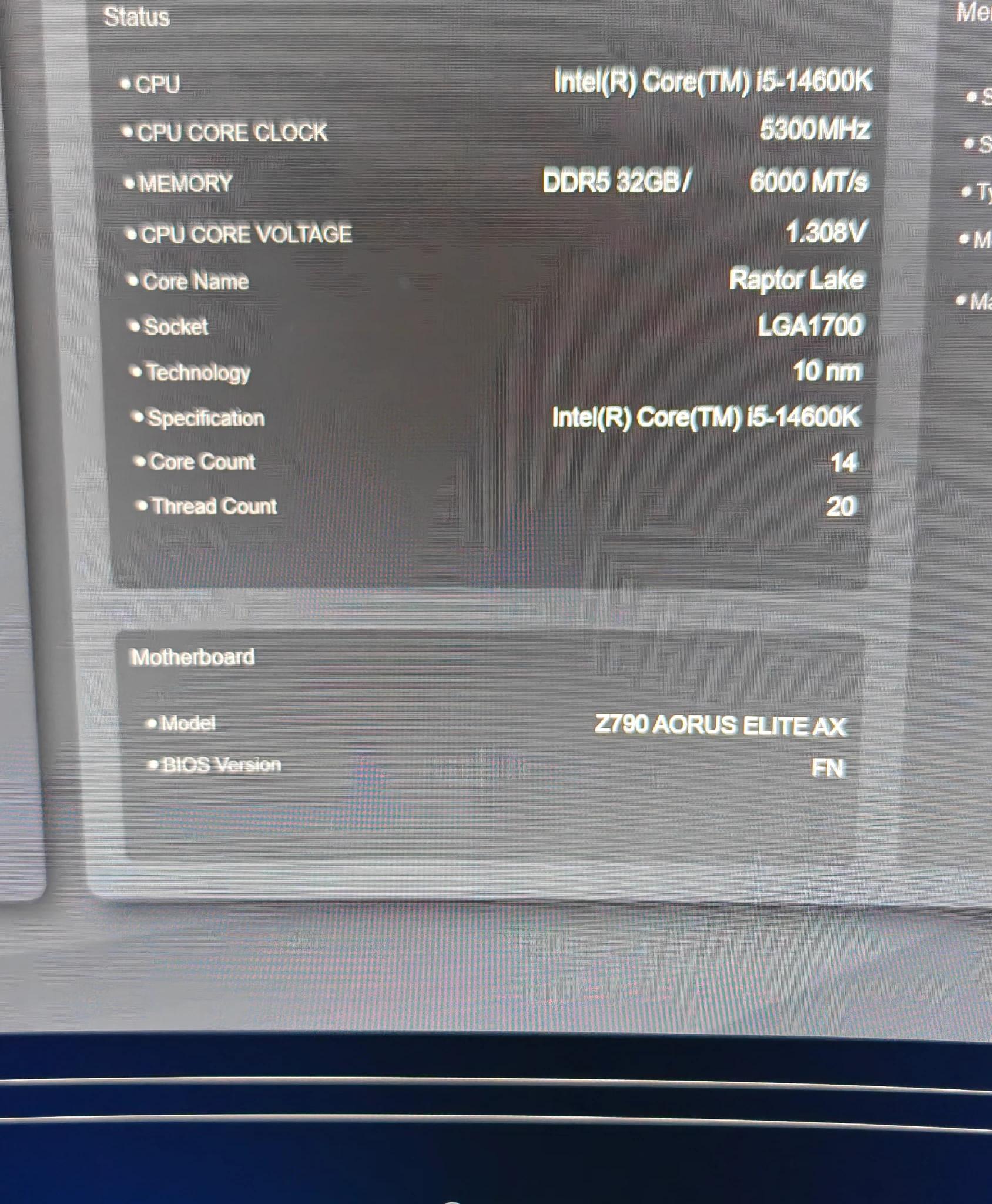 Lets Haggle! - Gigabyte Z790 AORUS ELITE AX - Intel Core i5-14600K -  Thermalright Phantom Spirit