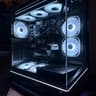 ❄️ GLACIER | RX 9070 GRE 12GB • Ryzen 7 5800X • 32GB • WiFi 6 • 360mm AIO