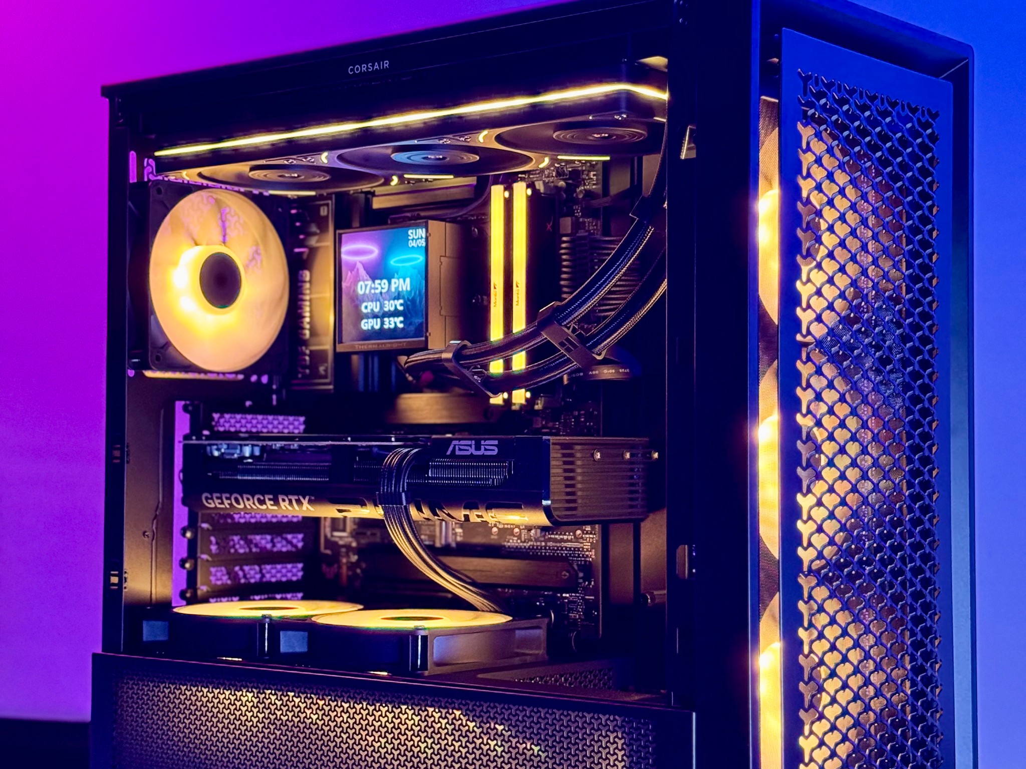 Nightfall Prime  🌑 ✨ 9850X3D | ASUS PRIME 5080 | 32GB DDR5 RAM 6000 CL28 | 2TB SAMSUNG 990 PRO SSD