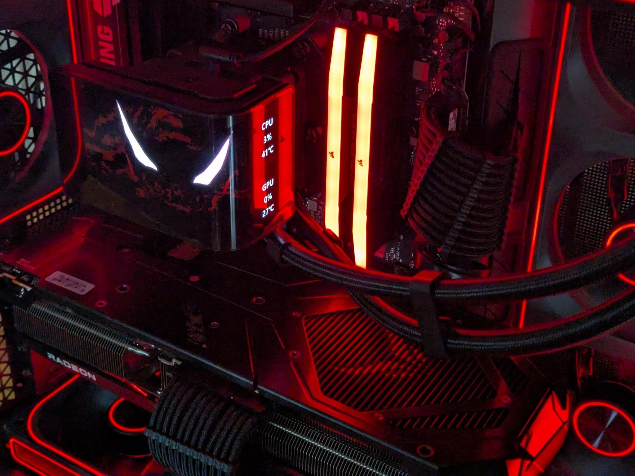 👹 The Red Devil | Ryzen 7 7800X3D | RX 9070 XT | 32GB DDR5 | 2TB 👹