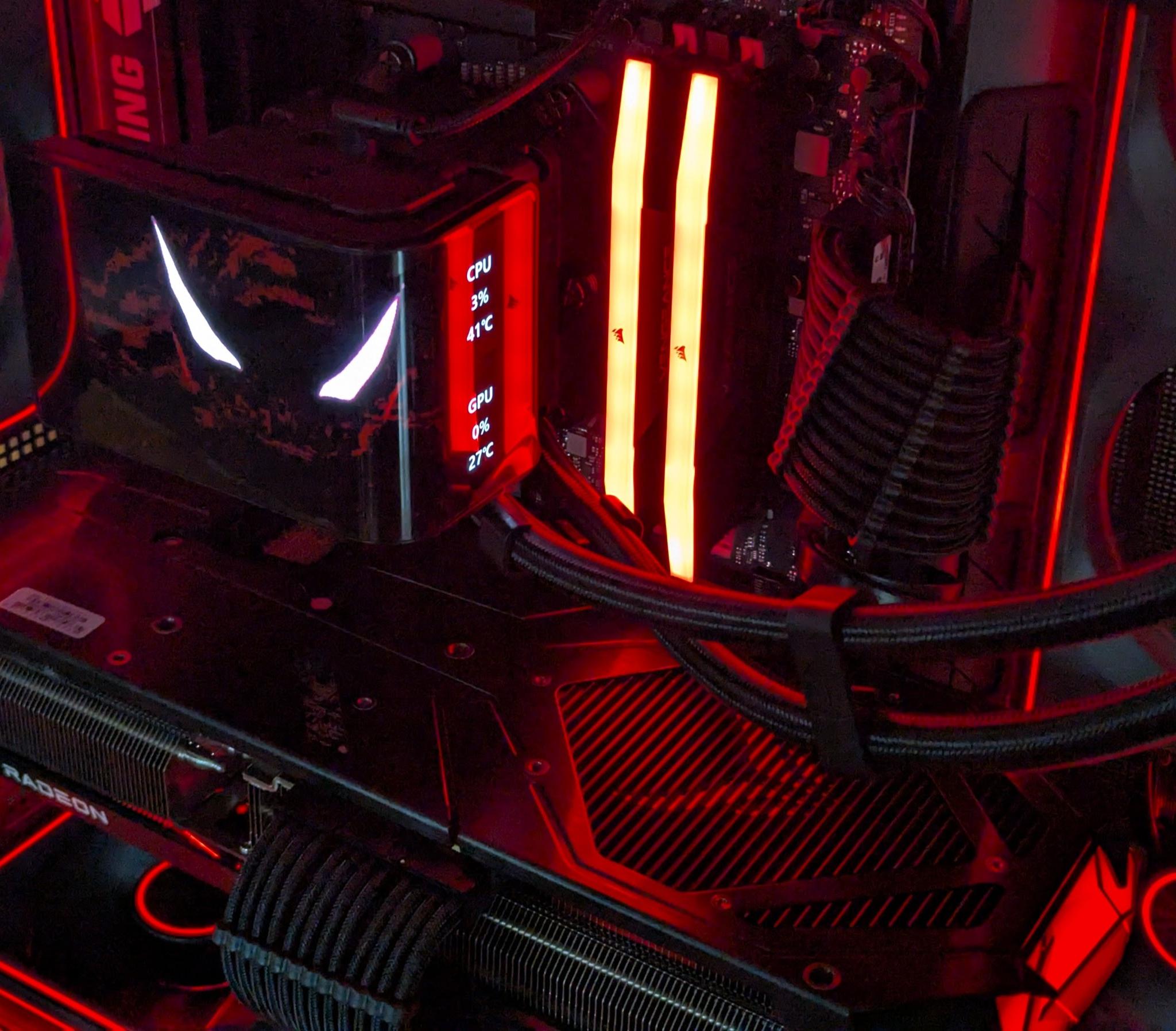 👹 The Red Devil | Ryzen 7 7800X3D | RX 9070 XT | 32GB DDR5 | 2TB 👹