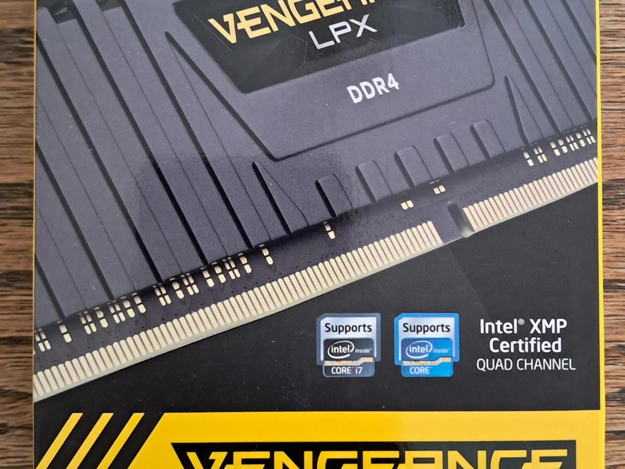 Corsair Vengeance LPX RAM, DDR4 3600MHz CL18 64GB(4x16GB)