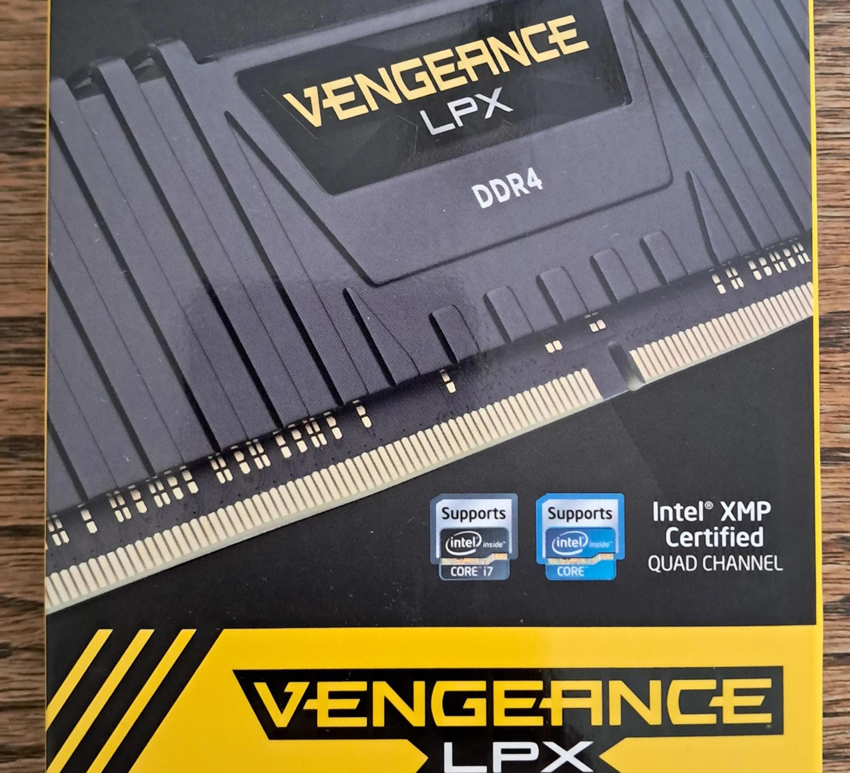 Corsair Vengeance LPX RAM, DDR4 3600MHz CL18 64GB(4x16GB)