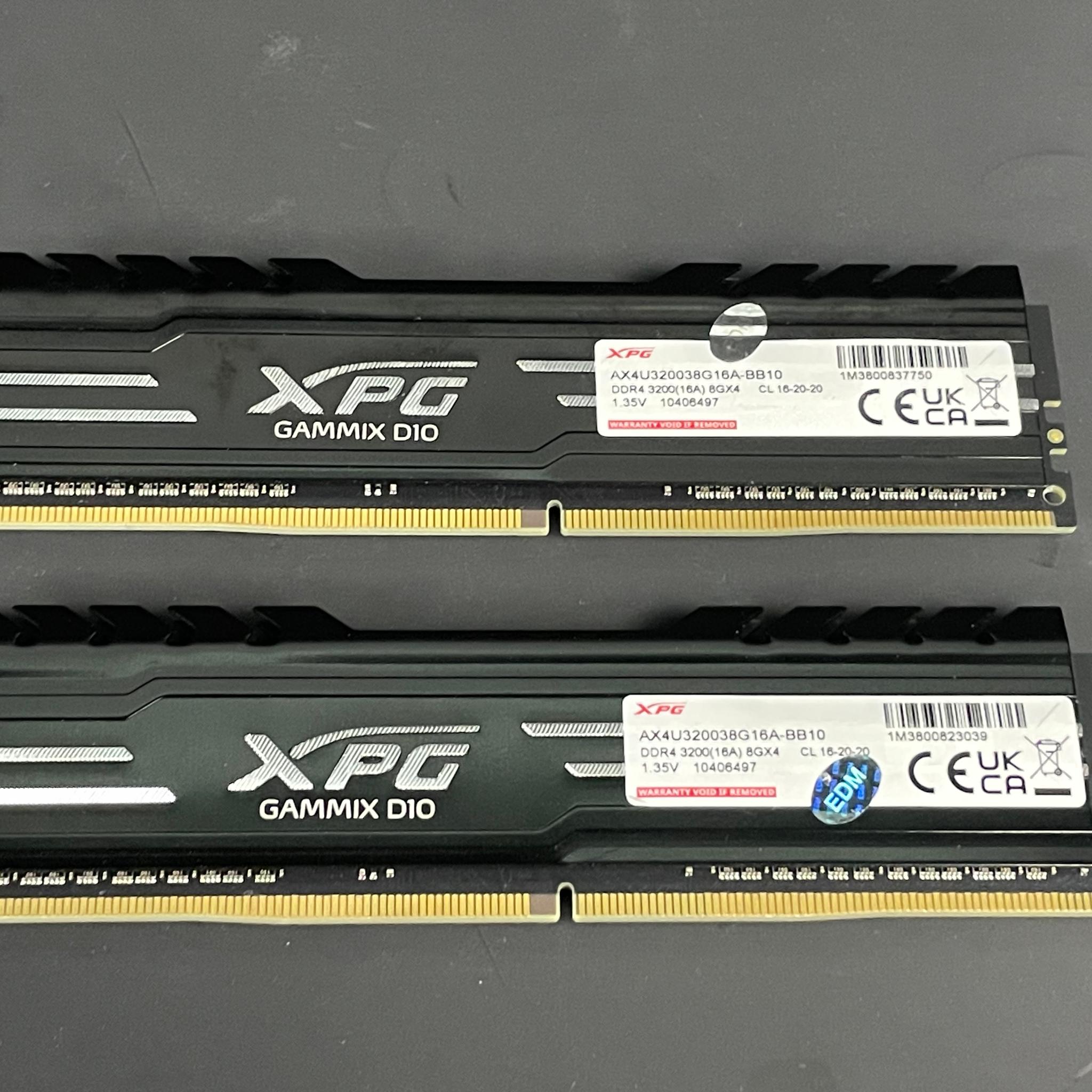 Adata XPG GAMMIX D10 16GB CL16 DDR4 2x8GB 3200MHZ RAM Kit | Free Shipping