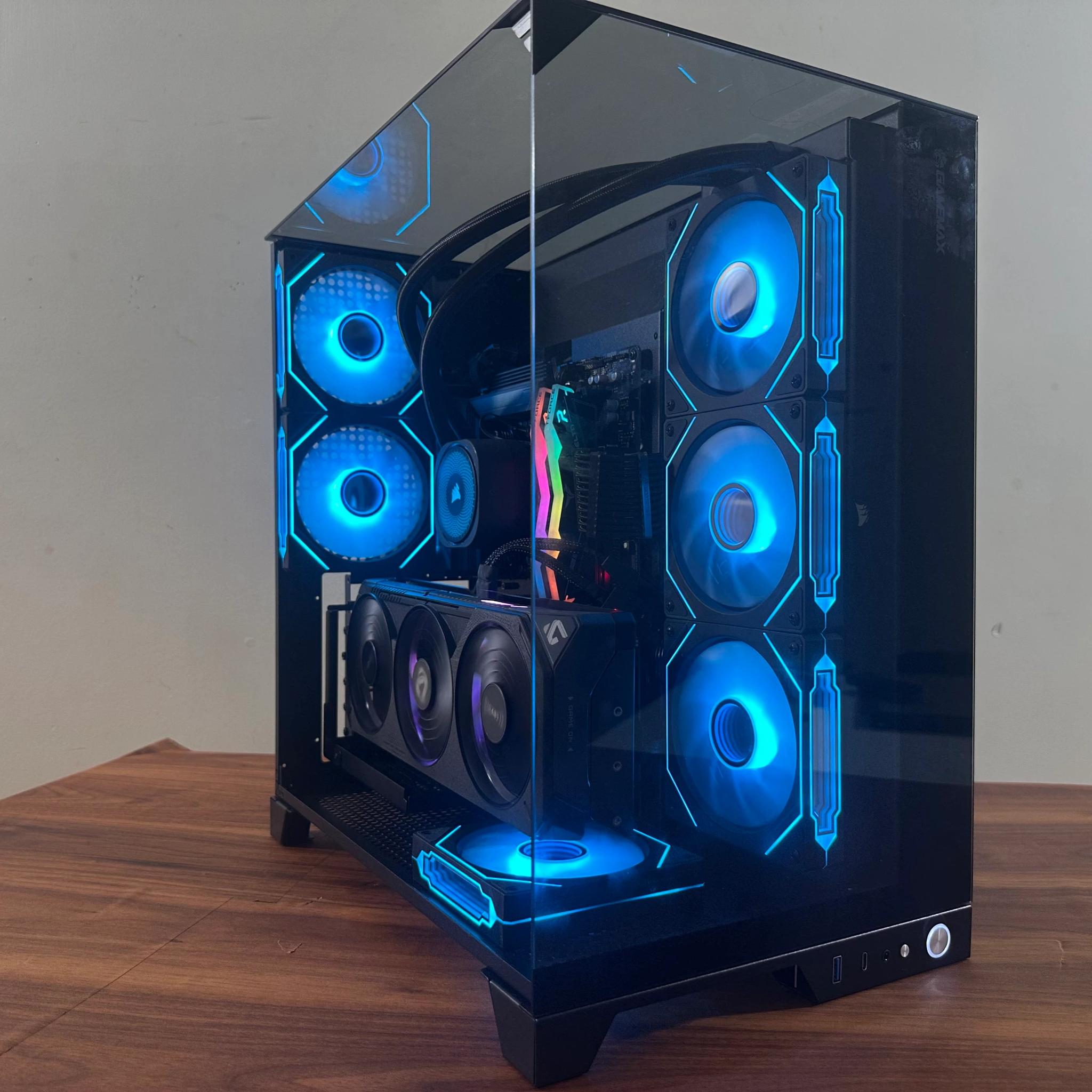 🔥"The Obsidian Core" RTX 5070 | Ryzen 7800X3D | 32GB DDR5 | 2TB | Showcase RGB Build