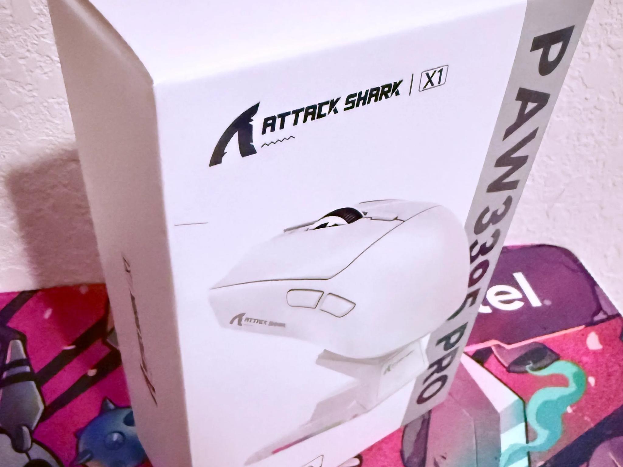 ATTACK SHARK X1 Wireless Gaming Mouse with RGB Charging Dock