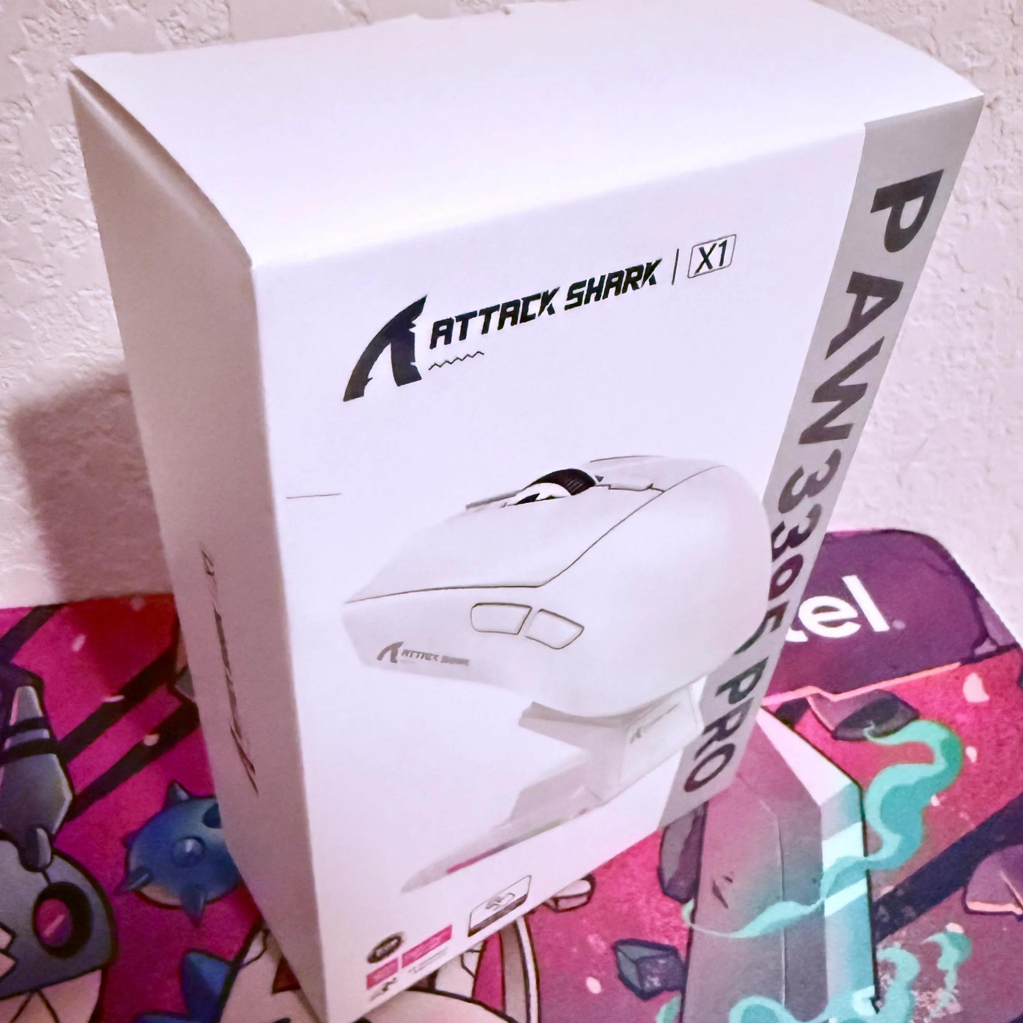 ATTACK SHARK X1 Wireless Gaming Mouse with RGB Charging Dock