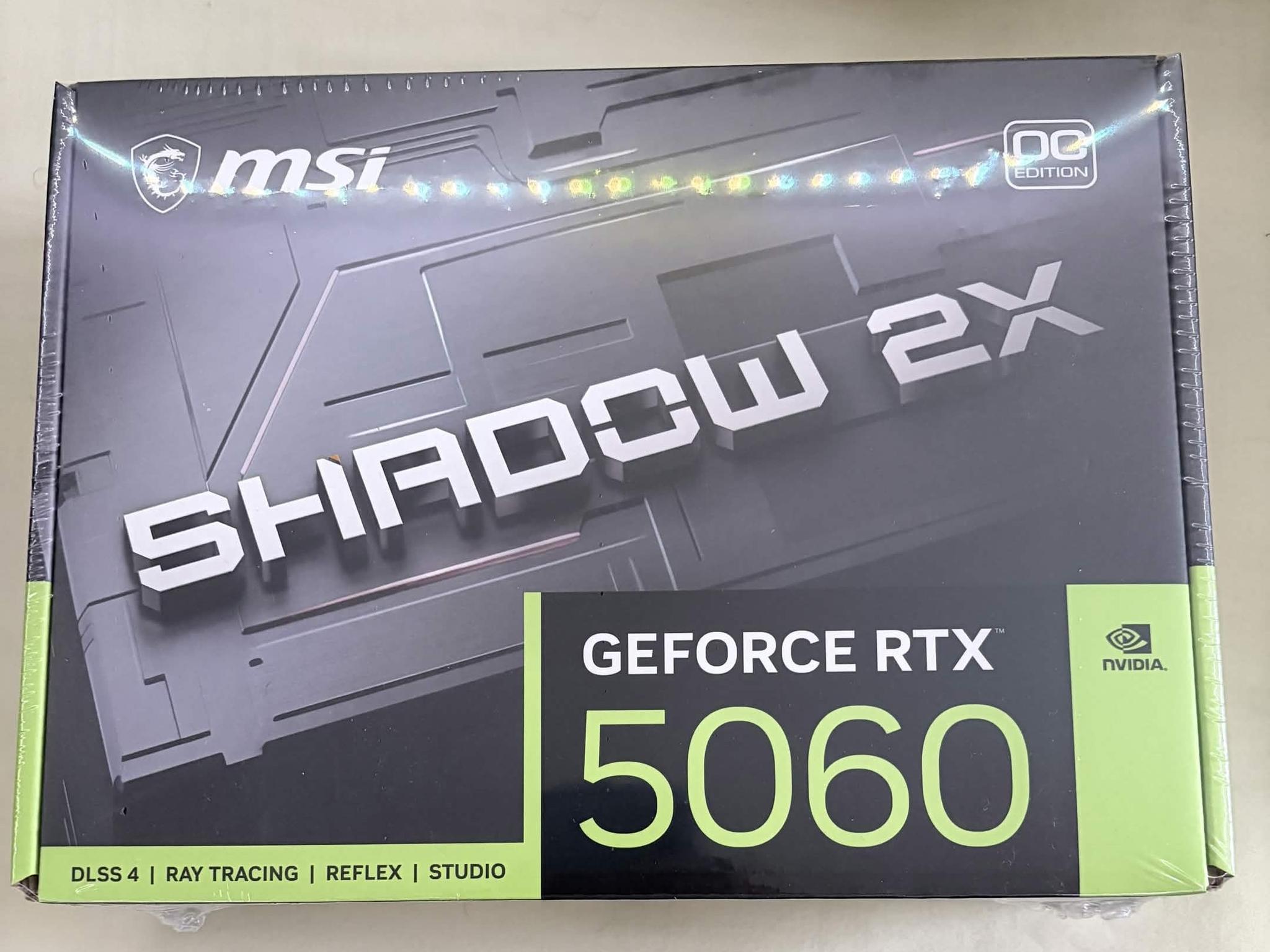 MSI RTX 5060 SHADOW 2X OC - Image 1