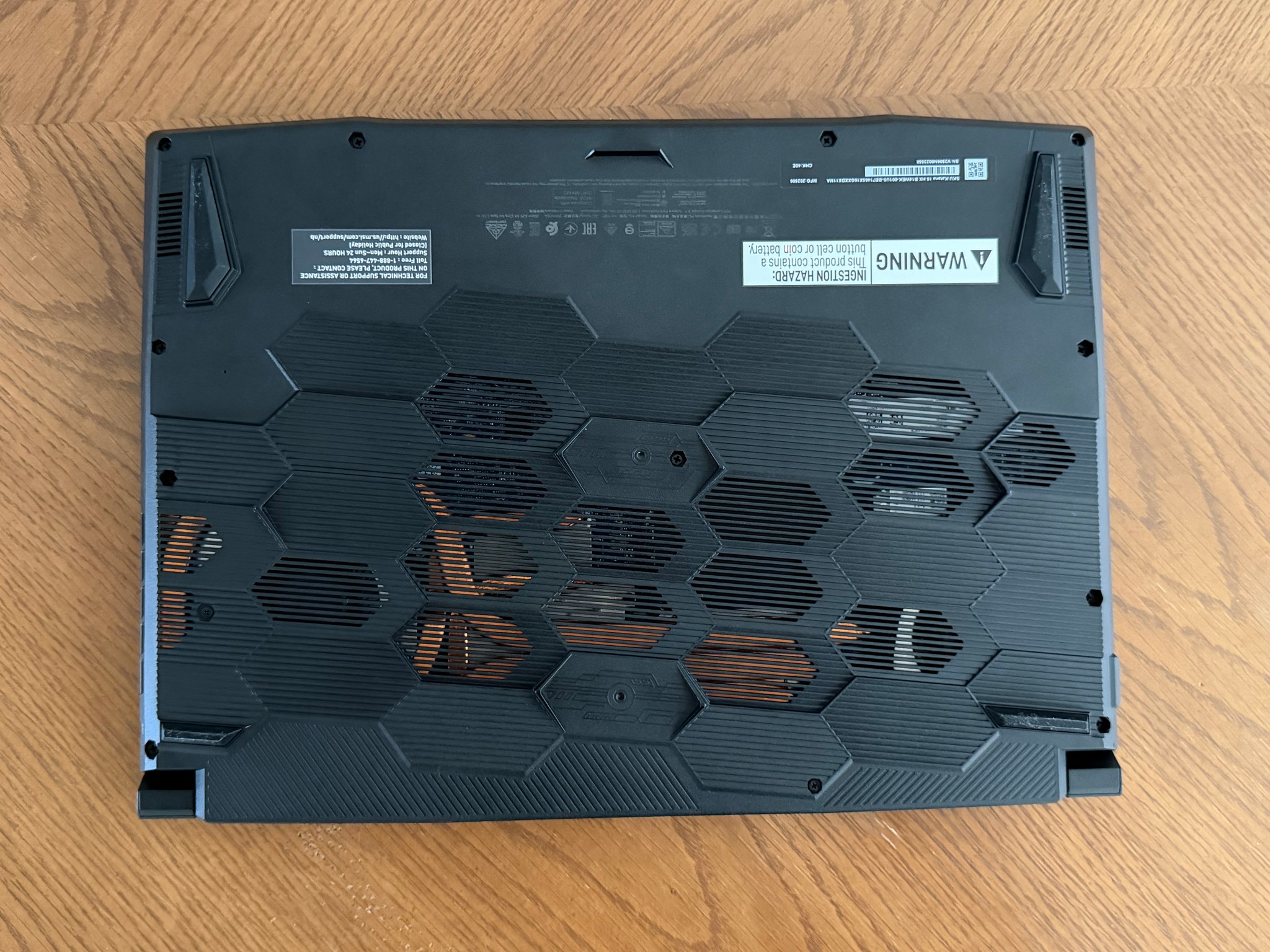 MSI Katana 15 HX Gaming Laptop – RTX 5050 8GB – i7-14650HX – 16GB DDR5 – 512GB SSD