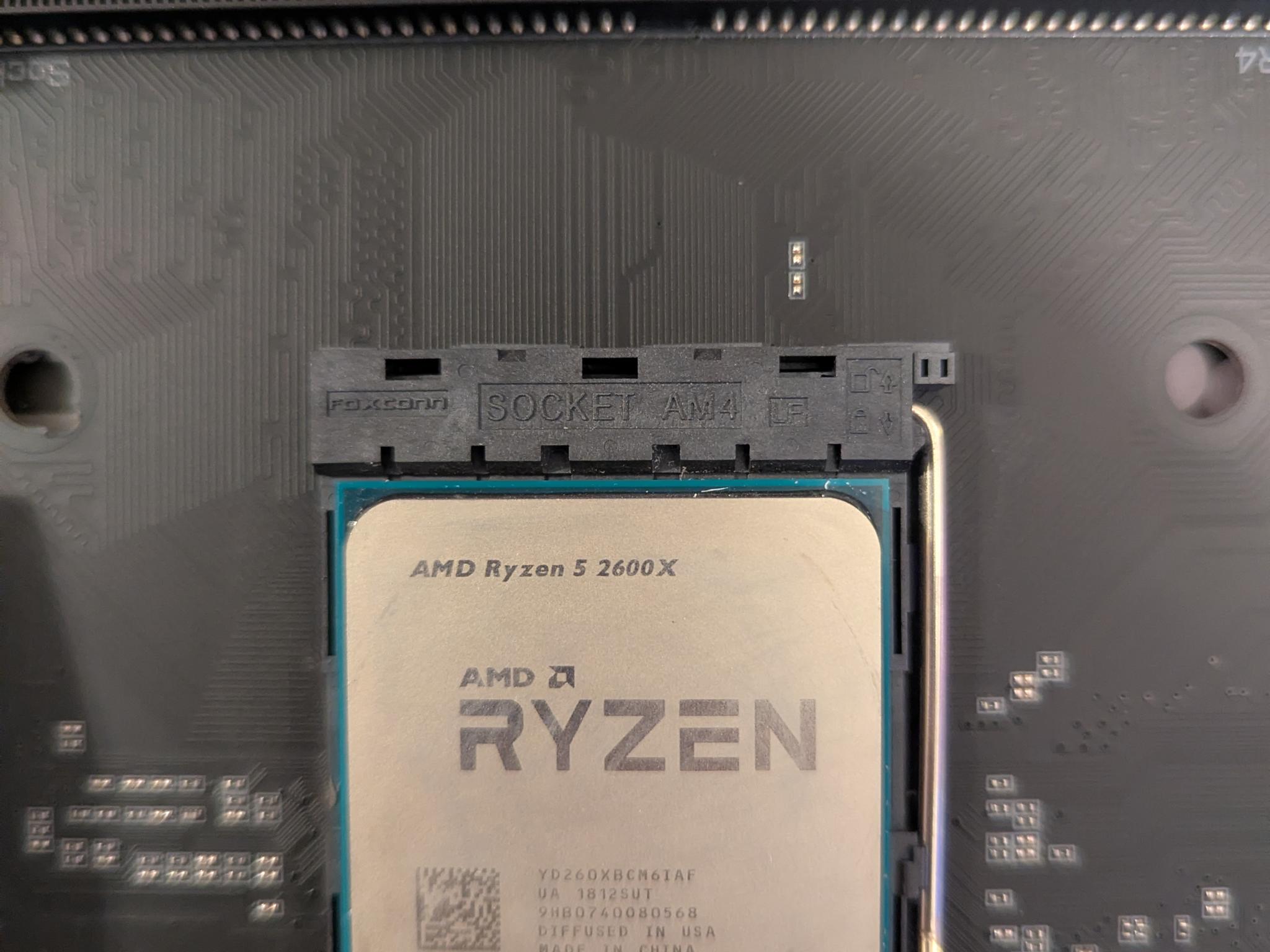 Gigabyte B450 Aorus Pro Wifi with Ryzen 2600x CPU