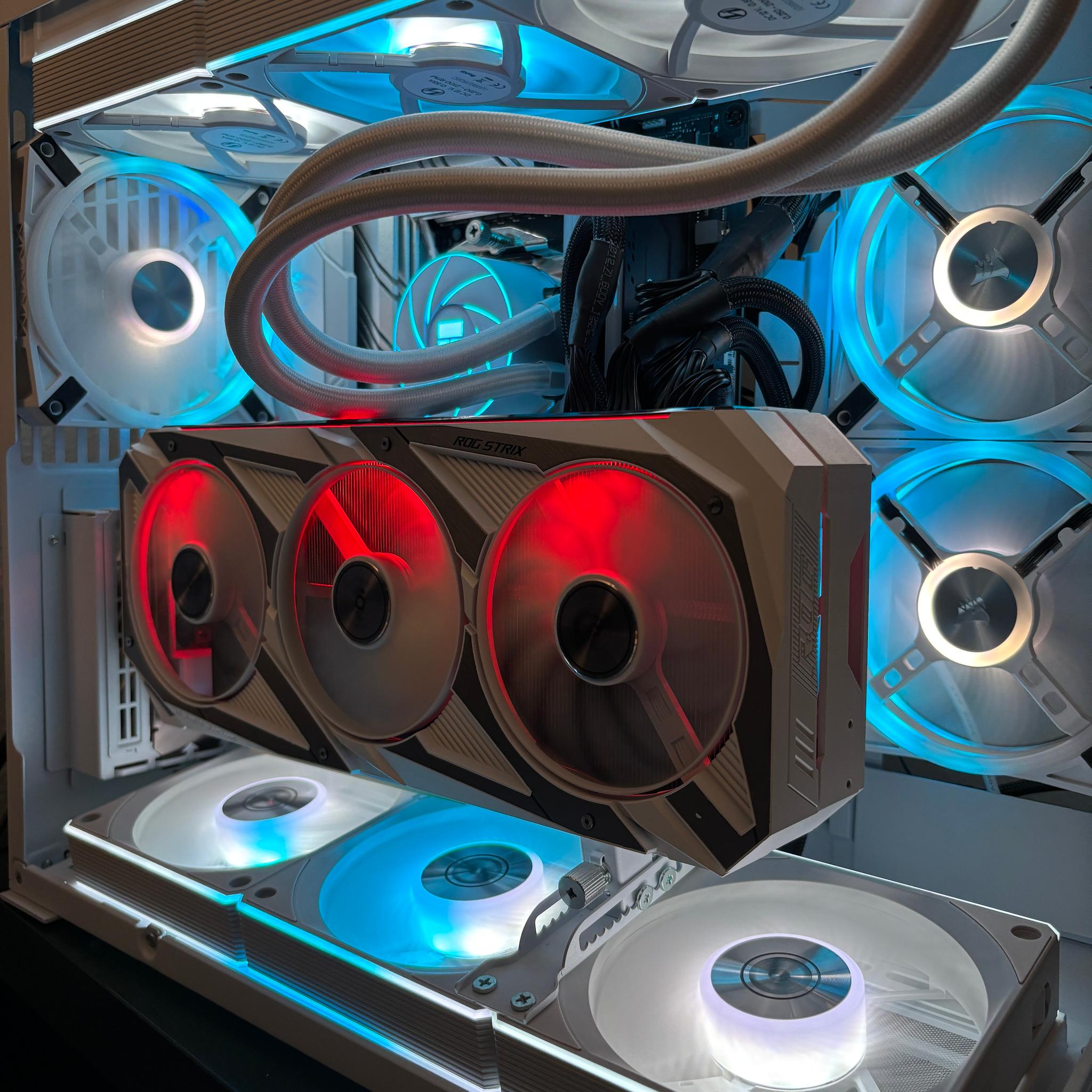 White ASUS ROG STRIX GAMING OC GeForce RTX 3080 10GB