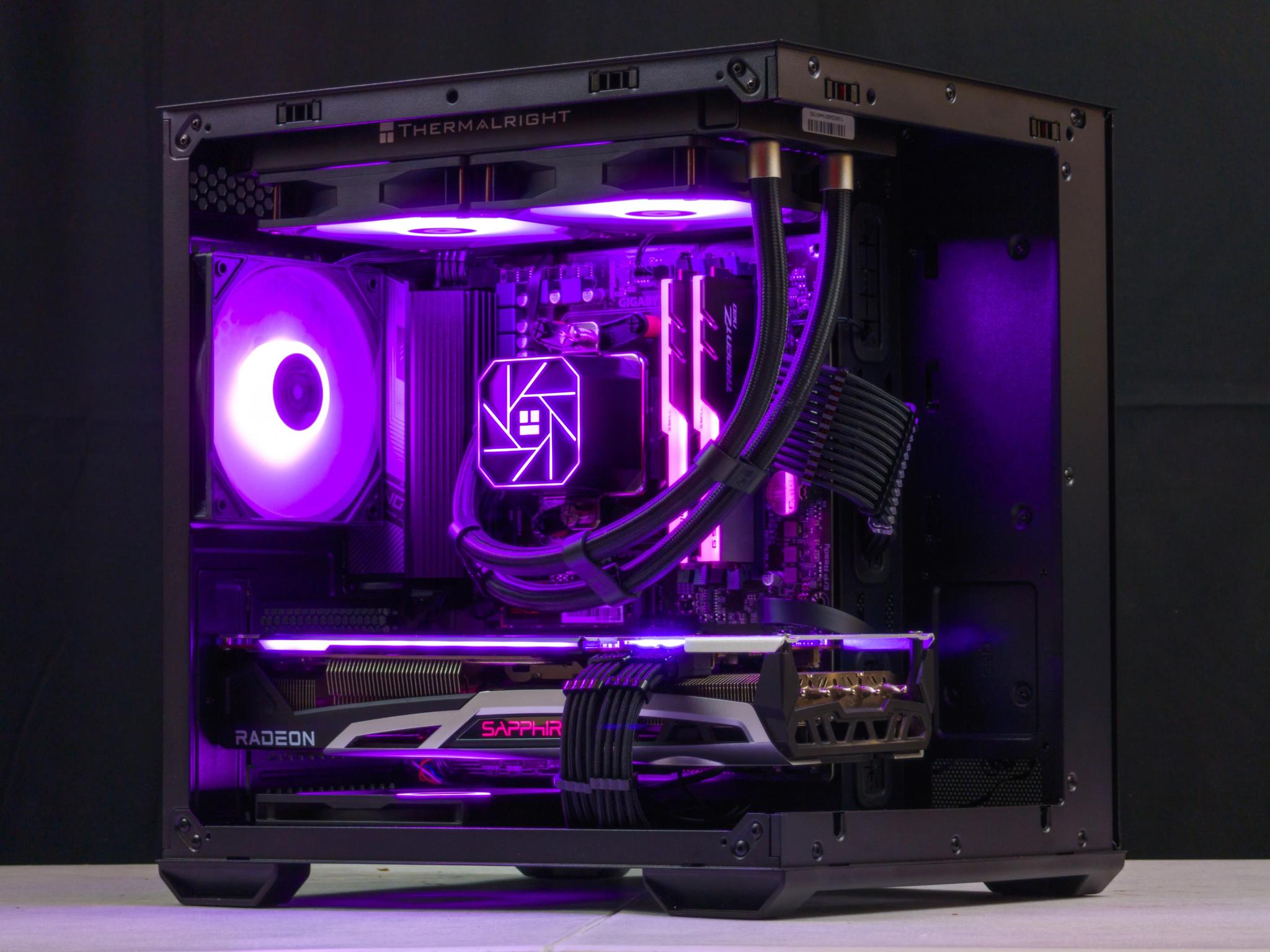 💜🖤 RX 6800 / Ryzen 7 5700X / 32GB Gaming PC 🖤💜