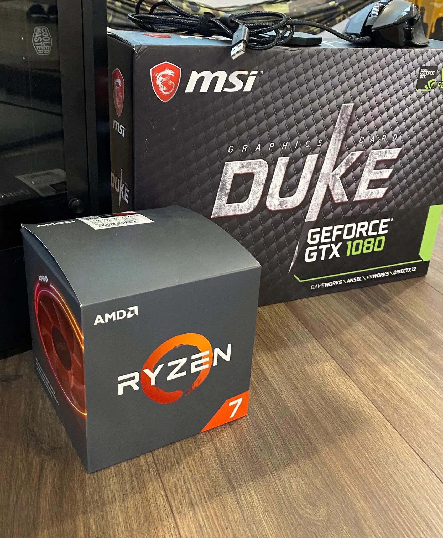Gaming PC Custom | AMD Ryzen 7 2700X | Windows 11 | GTX 1080 | 32GB RAM