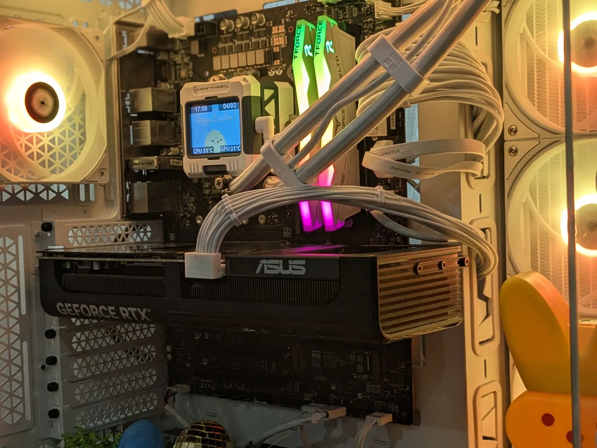 Eggcelent 4K Gaming/Streaming PC | i7-14700KF, RTX 5070, 2TB NVME, 32GB DDR5, Liquid Cooled