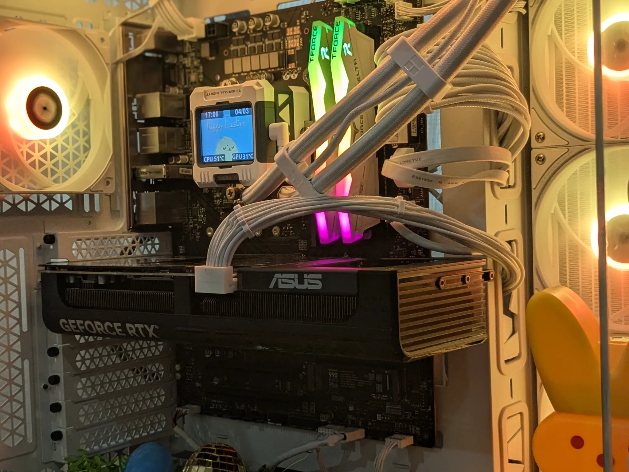 Eggcelent 4K Gaming/Streaming PC | i7-14700KF, RTX 5070, 2TB NVME, 32GB DDR5, Liquid Cooled