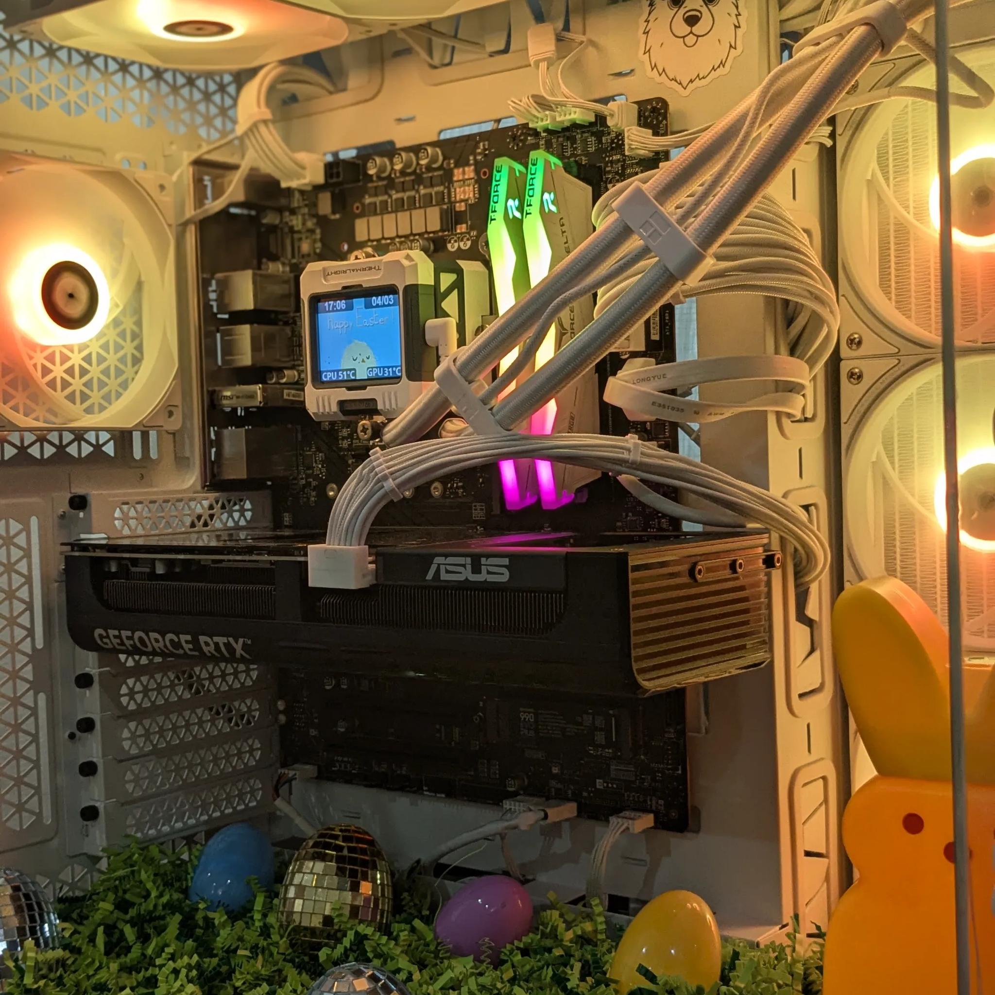 Eggcelent 4K Gaming/Streaming PC | i7-14700KF, RTX 5070, 2TB NVME, 32GB DDR5, Liquid Cooled