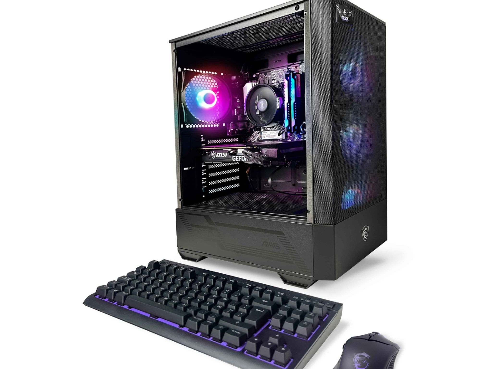 NSX PC Gaming G8700 | AMD R7 8700G | 16 RAM | 480 GB SSD | Win 11 Home | WiFi Ready