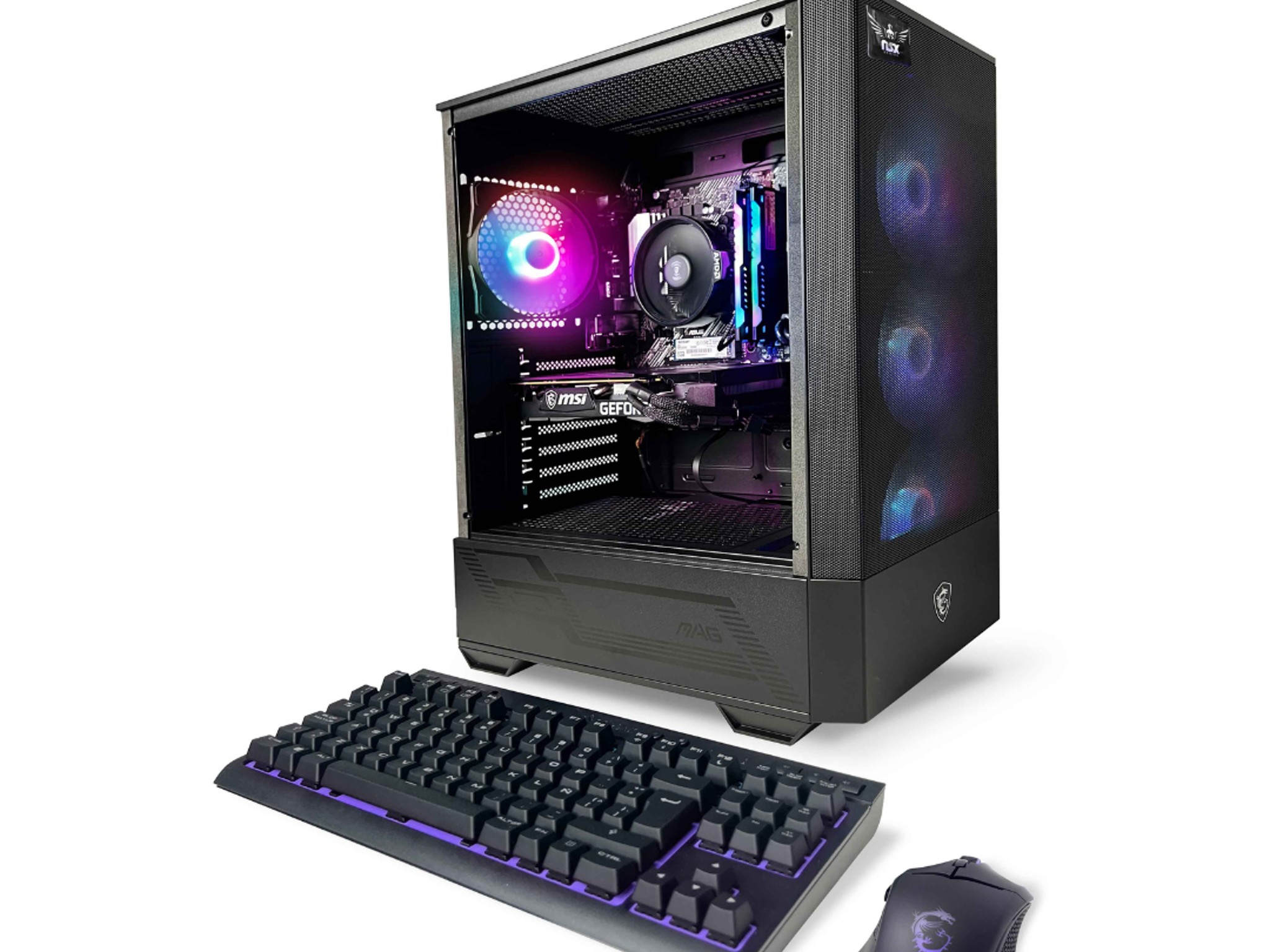NSX PC Gaming G8700 | AMD R7 8700G | 16 RAM | 480 GB SSD | Win 11 Home | WiFi Ready