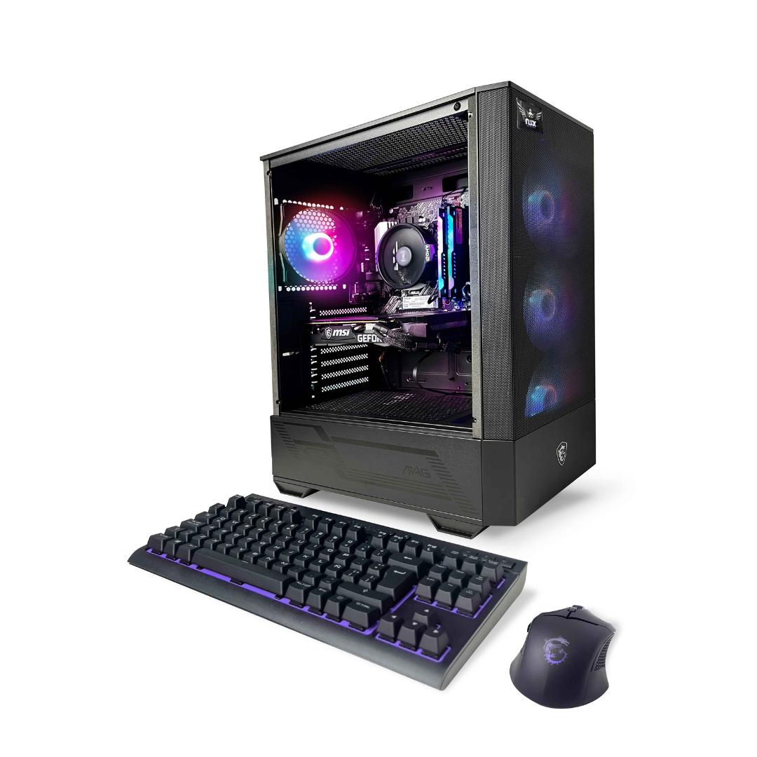 NSX PC Gaming G8700 | AMD R7 8700G | 16 RAM | 480 GB SSD | Win 11 Home | WiFi Ready