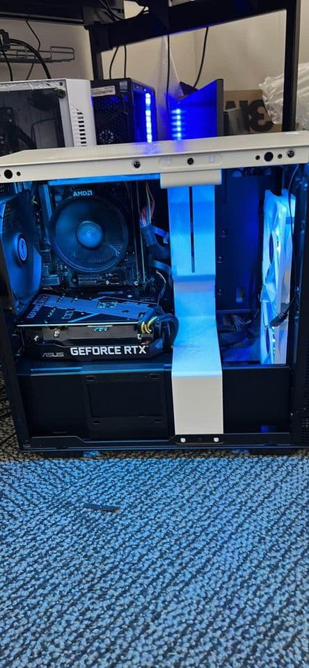 NZXT Mini White Build Ryzen 5 3600 RTX 3060
