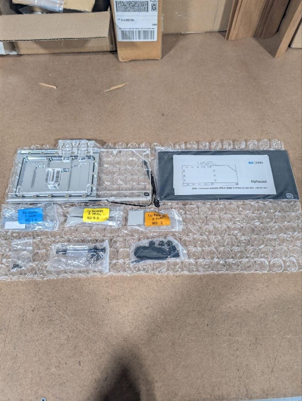 Alphacool Eisblock Aurora Acryl GPX-N RTX 3090 TI FTW3 Ultra with Backplate (130