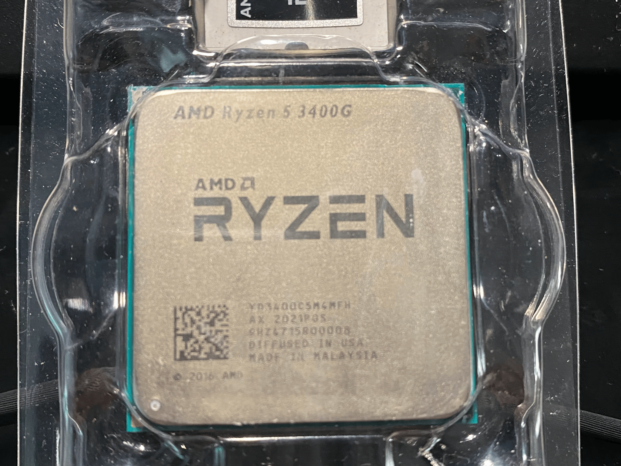 Ryzen 5 3400G 4-Core 8-Thread 