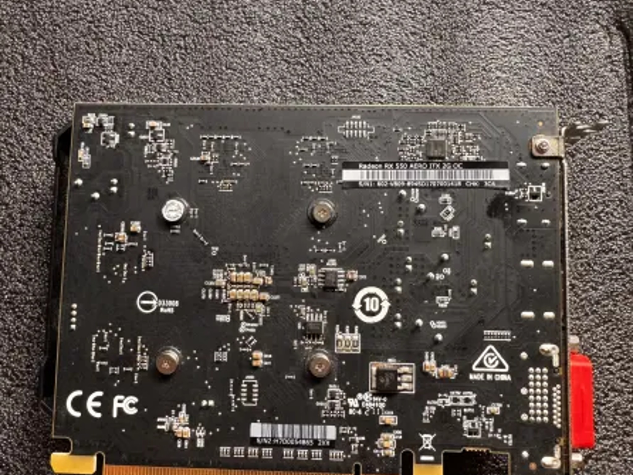 Radeon RX 550 AERO ITX 2G OC