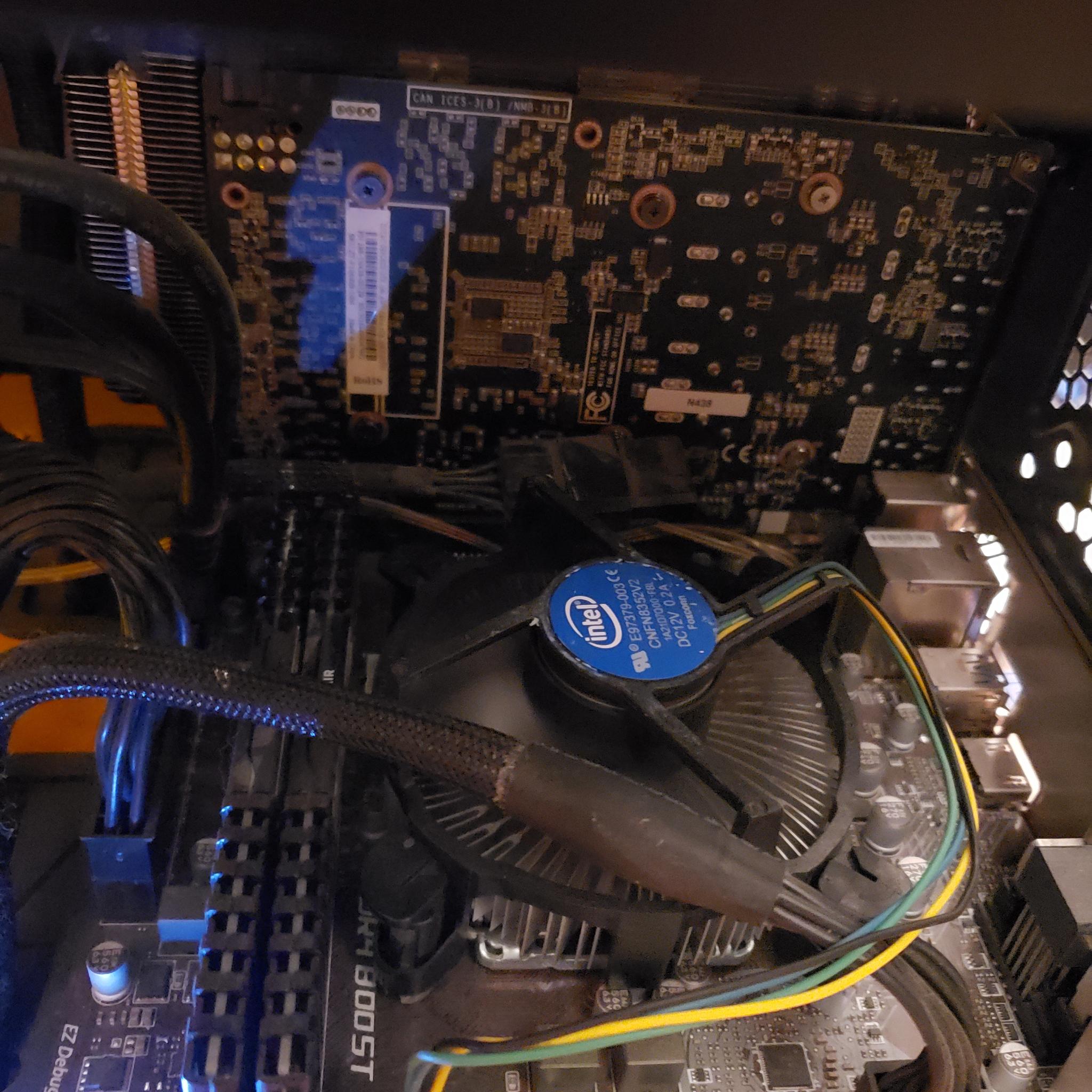 USED Custom PC, i5 8400 3.80GHz, 2x4gb DDR4, GTX 1060 6gb, 256Gb SSD + 2TB HDD