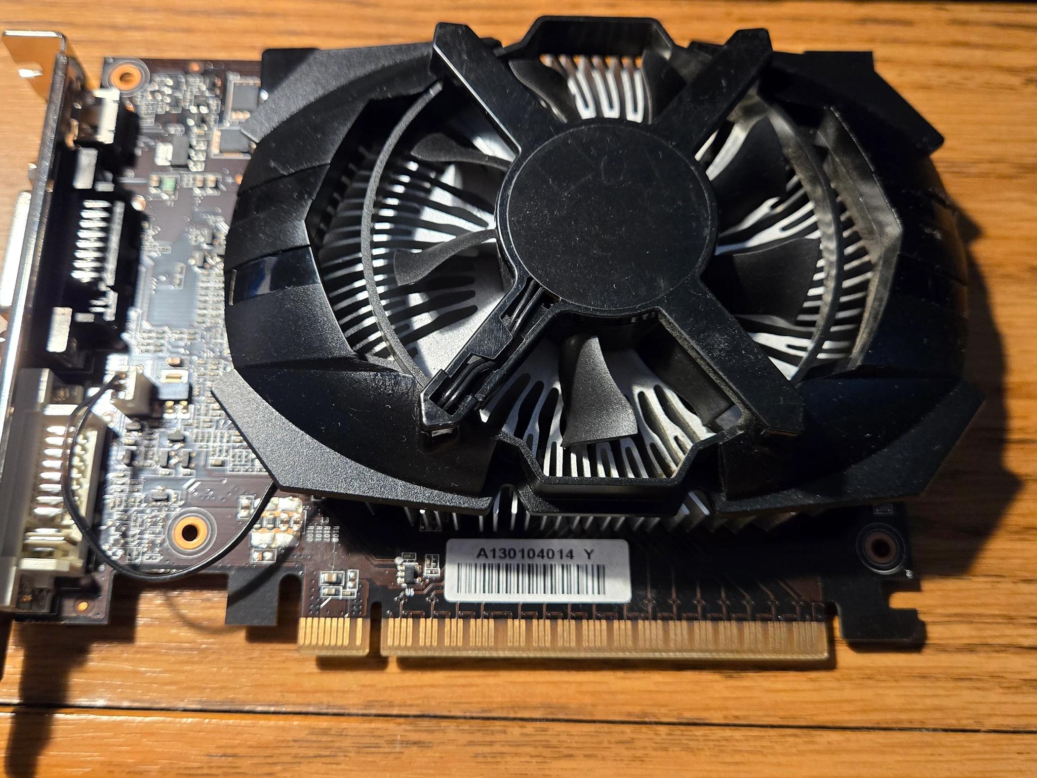 USED PNY GTX 650 2GB Graphics Card