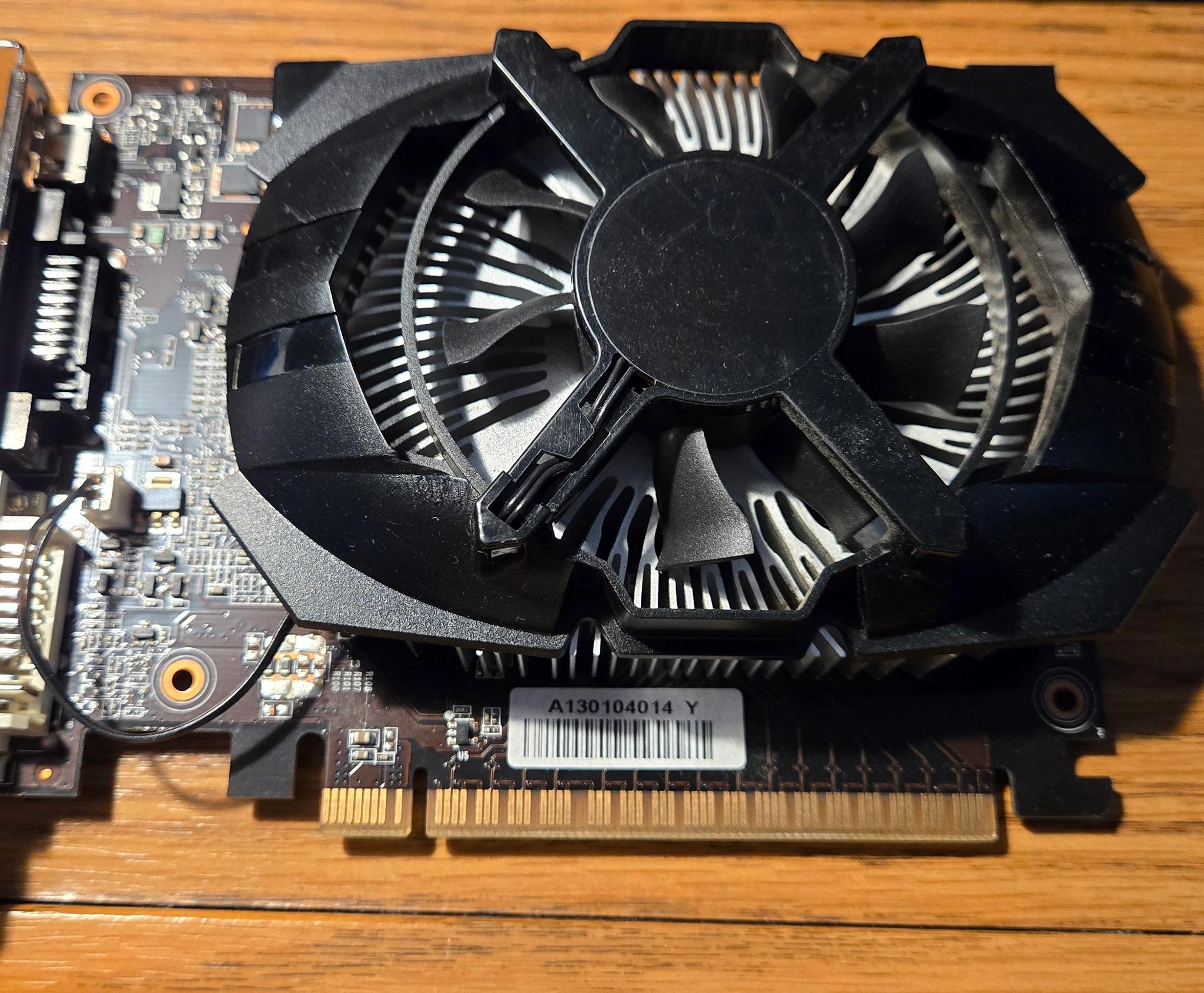 USED PNY GTX 650 2GB Graphics Card