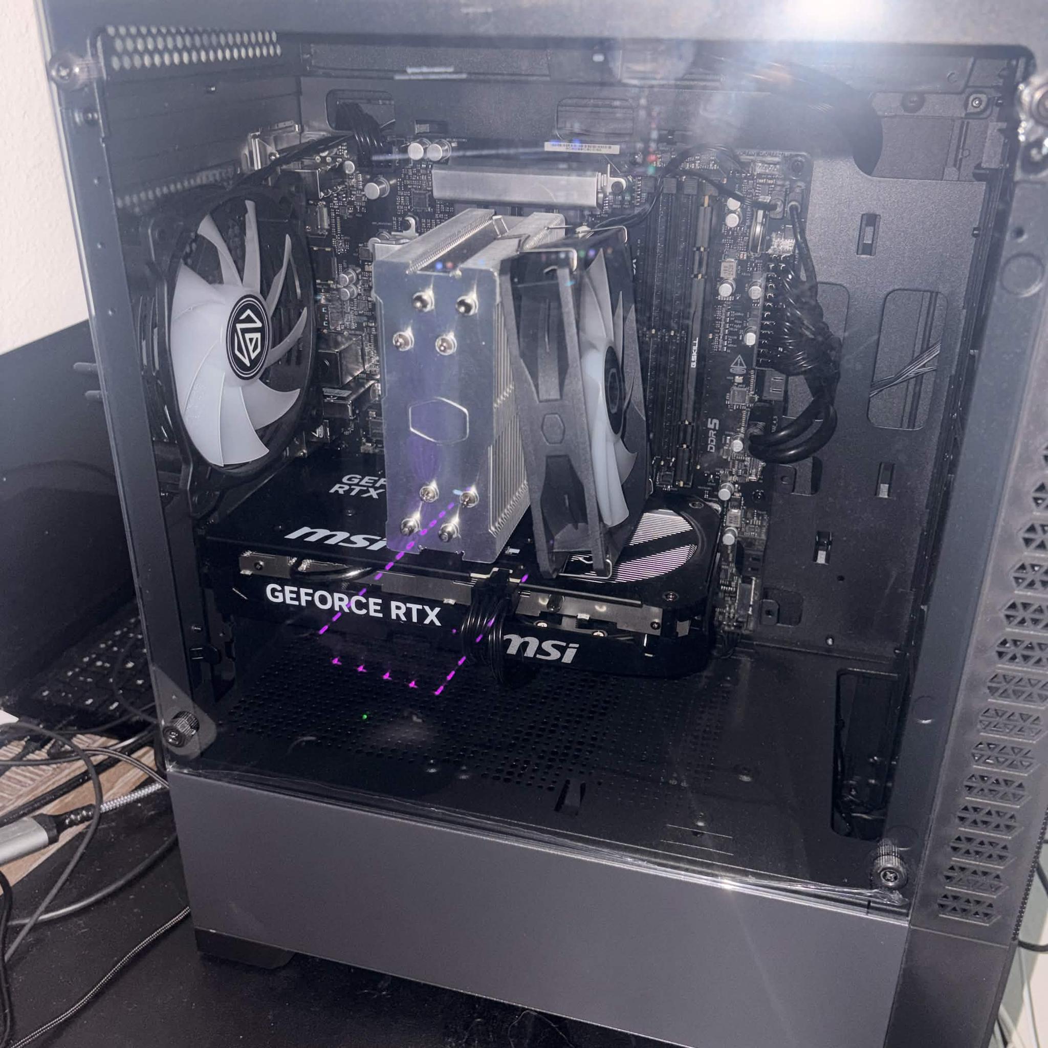 GeForce RTX 5060 Ti 16GB Custom Gaming PC - Core i7-14700F, 16GB RAM, 1TB SSD
