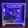 White RTX Gaming PC with AIO