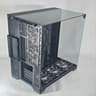 Black PC Case with Tempered Glass w/ 5 Fans