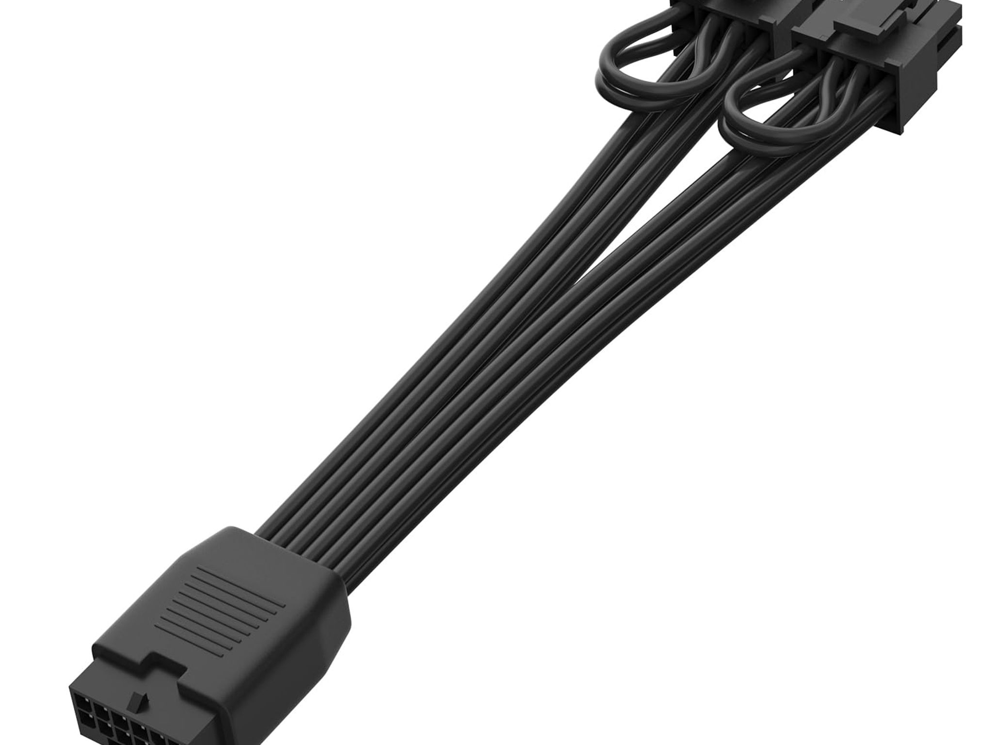 Aukuoy 12VHPWR to Dual PCIe 8-Pin Conversion Cable luxury Black