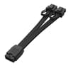 Aukuoy 12VHPWR to Dual PCIe 8-Pin Conversion Cable luxury Black