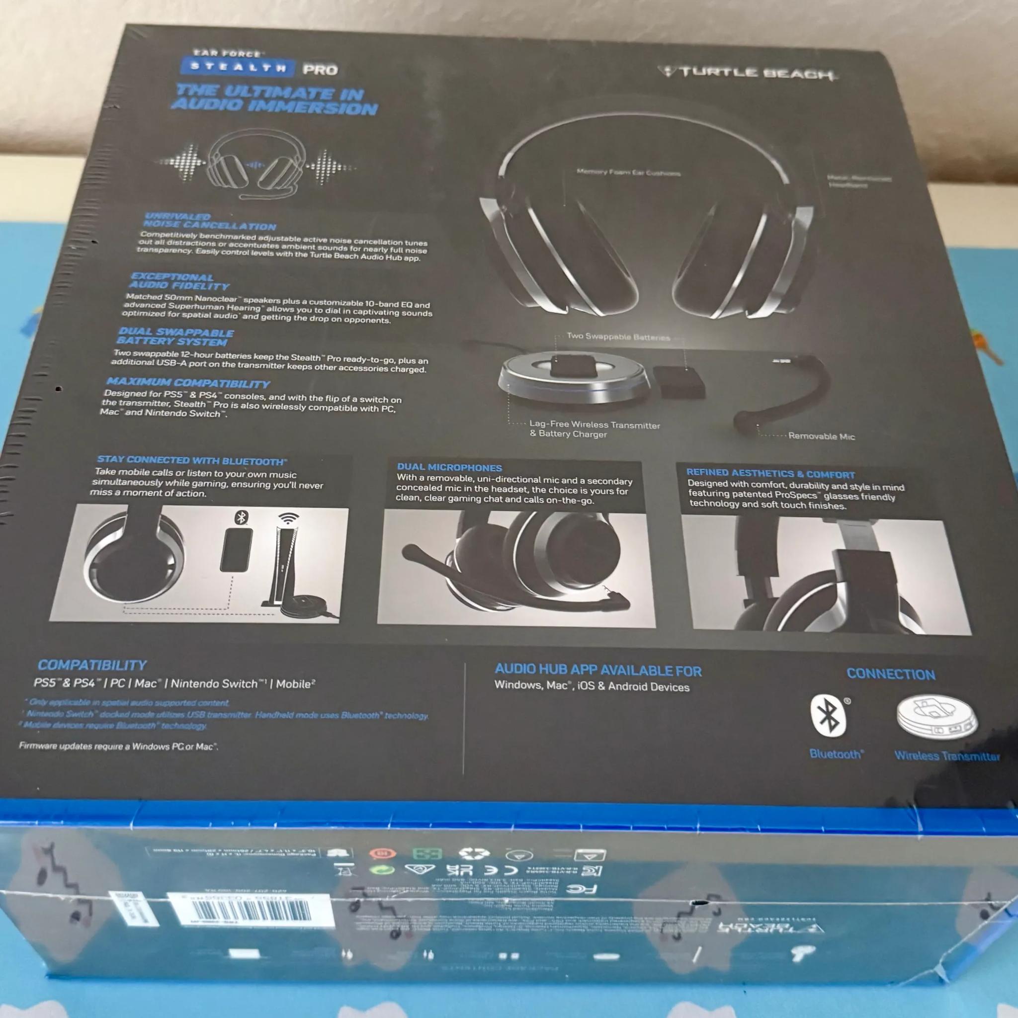 Turtle Beach Stealth Pro Wireless Gaming Headset (PS5)