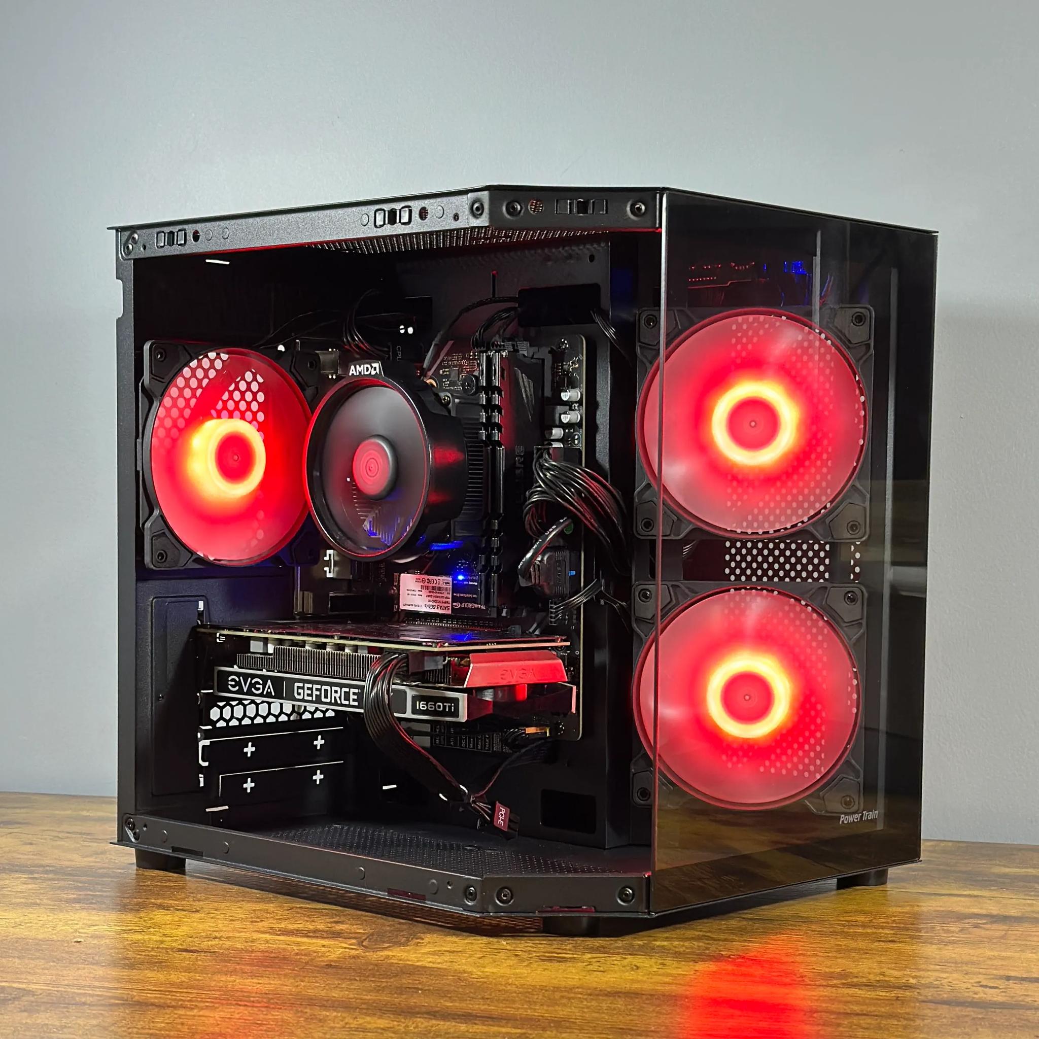 GTX 1660Ti | Ryzen 5 2600 | 16GB DDR4 | 512GB SSD | Windows 11 | WIFI + BT | Custom Gaming PC