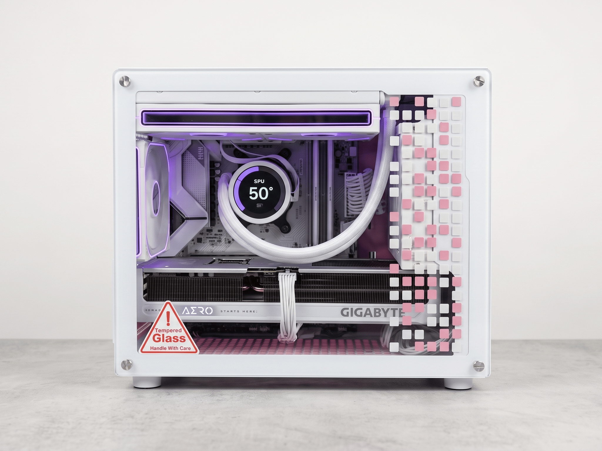I Feel Pink - Compact 20L 7800X3D | 5070 1440P/4K Build