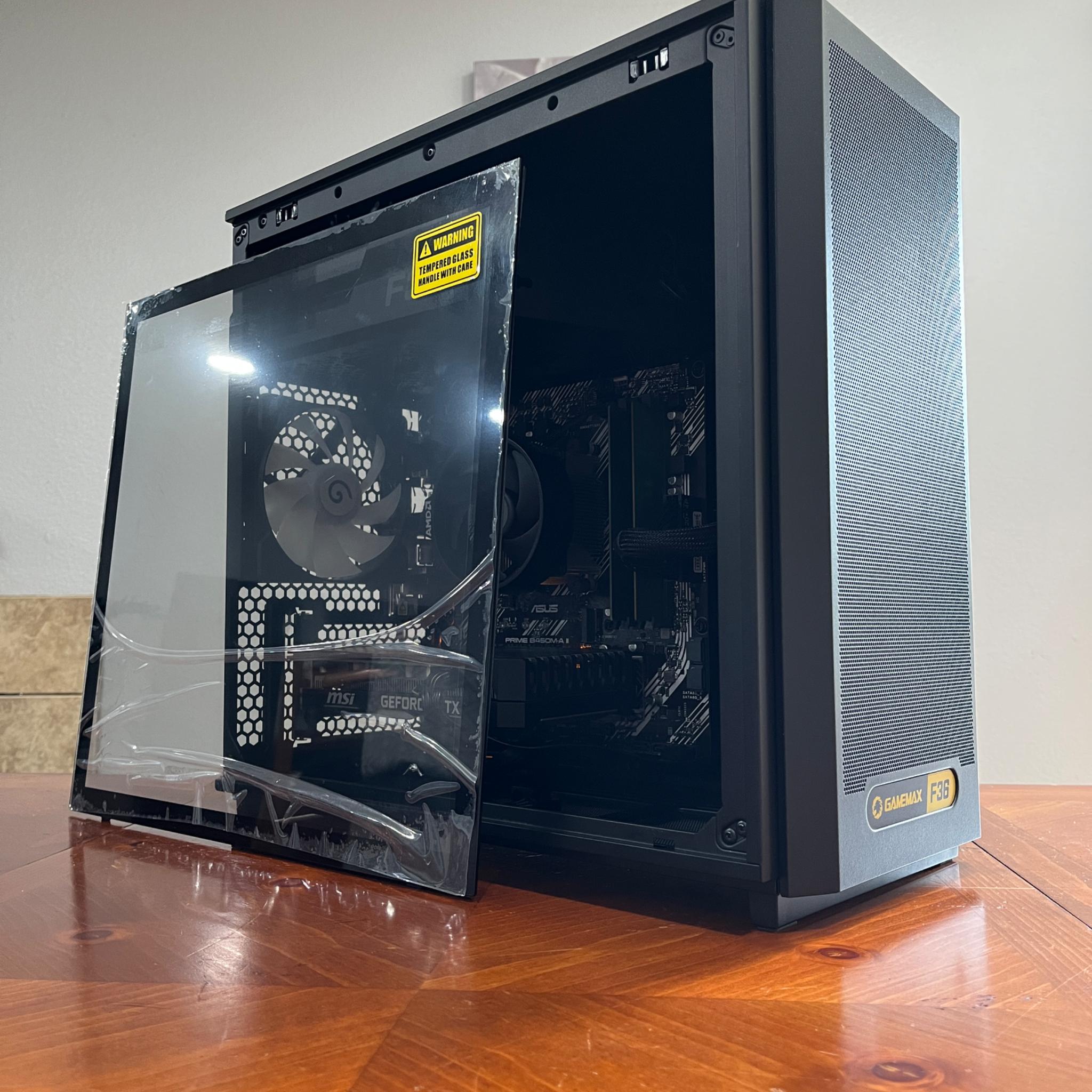 GTX 1660 6GB, Ryzen 7 1700, 16GB RAM | Static RGB Gaming Computer/PC