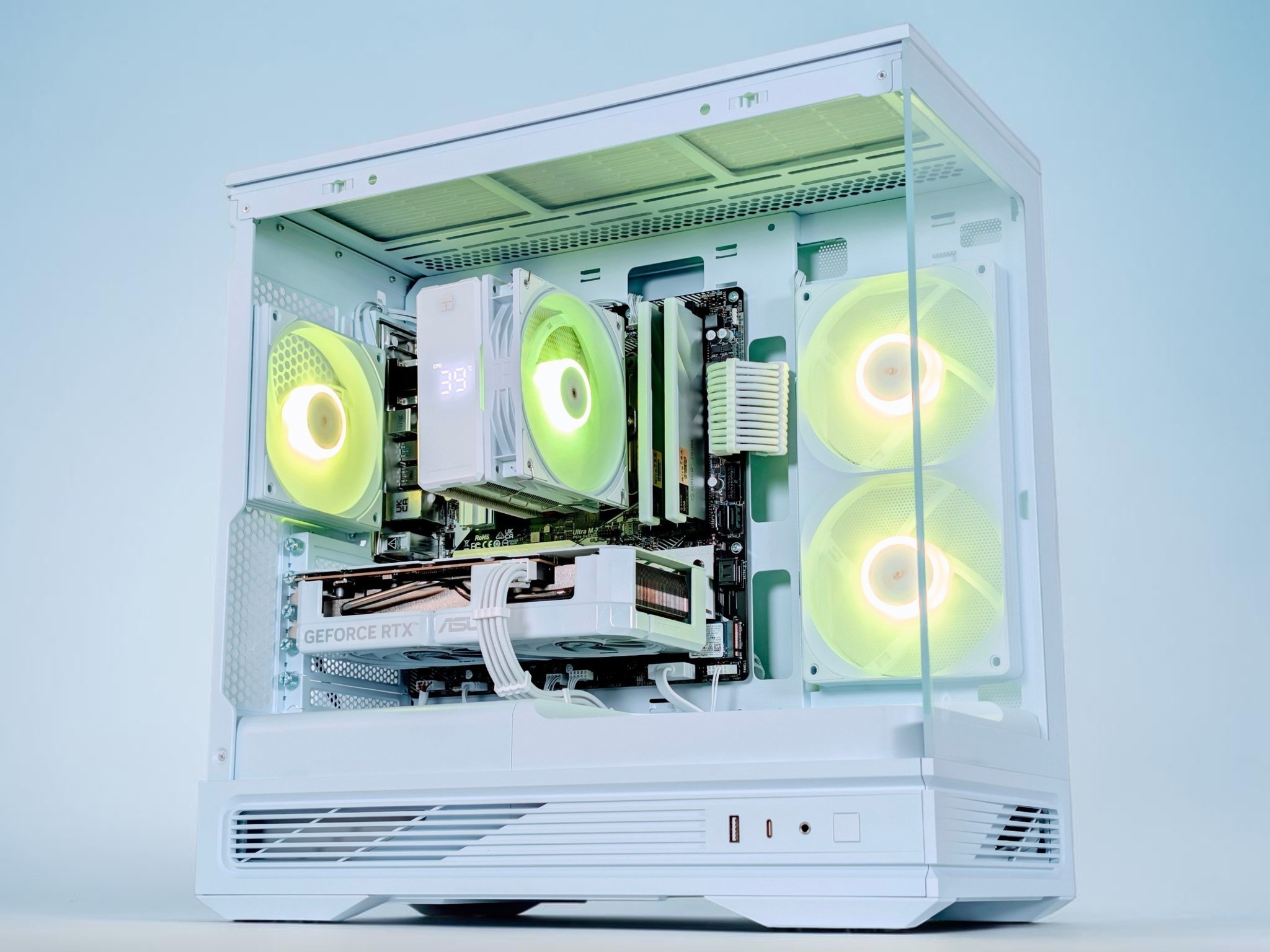 🤍🧊 Iceberg🧊Gaming PC❄️Nvidia RTX 5060 8GB❄️ AMD Ryzen 5 5500❄️16GB DDR4 RAM❄️1 TB