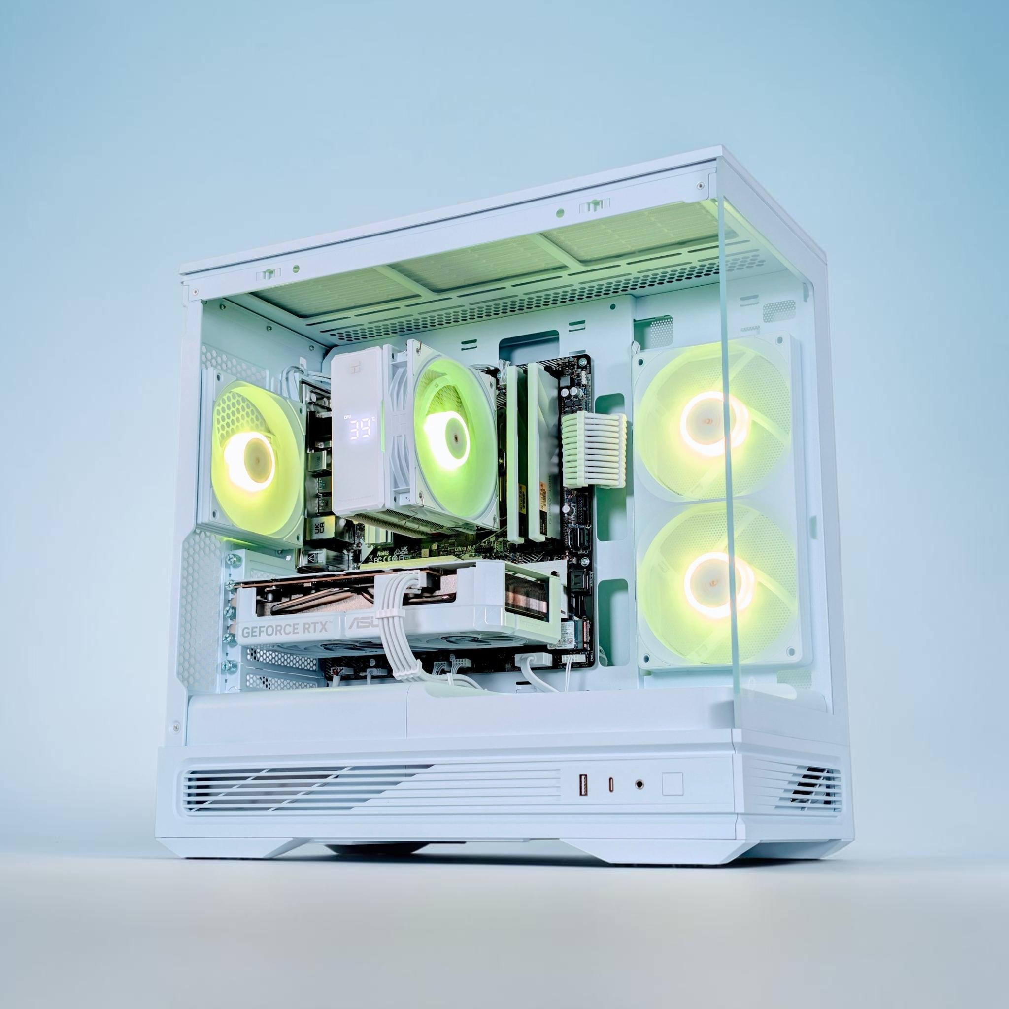 🤍🧊 Iceberg🧊Gaming PC❄️Nvidia RTX 5060 8GB❄️ AMD Ryzen 5 5500❄️16GB DDR4 RAM❄️1 TB