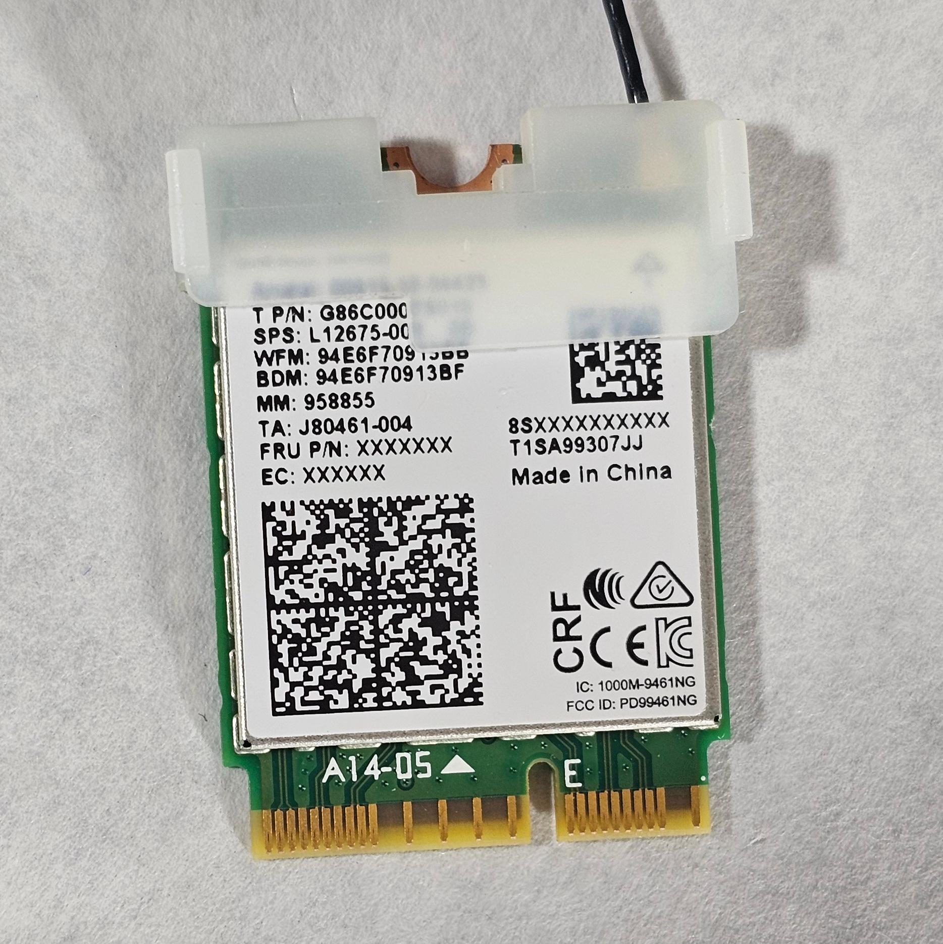 Intel M.2 WiFi Card