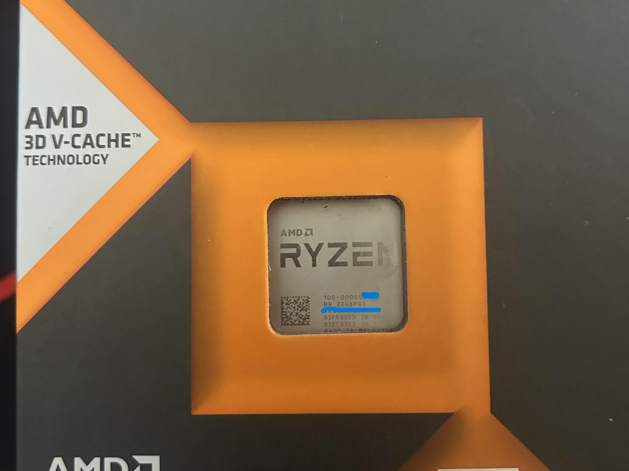 Like New - Ryzen 7 5800X3D 3.4 GHz 8-Core Processor