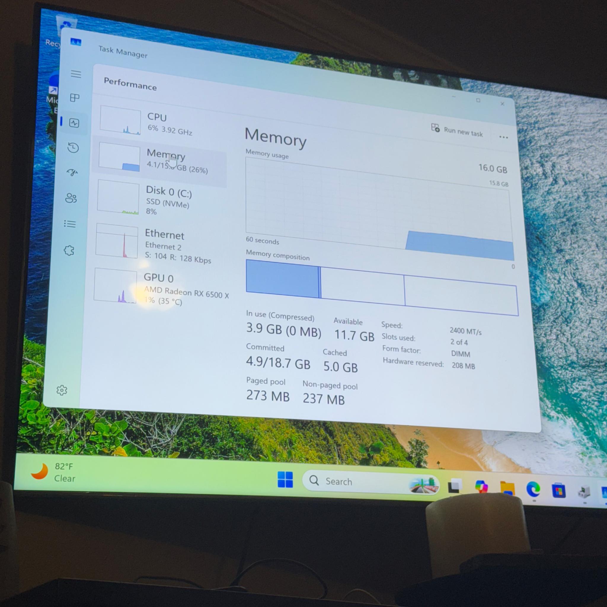 Gaming pc |Ryzen 5 4500| AMD 6500XT |1TB |