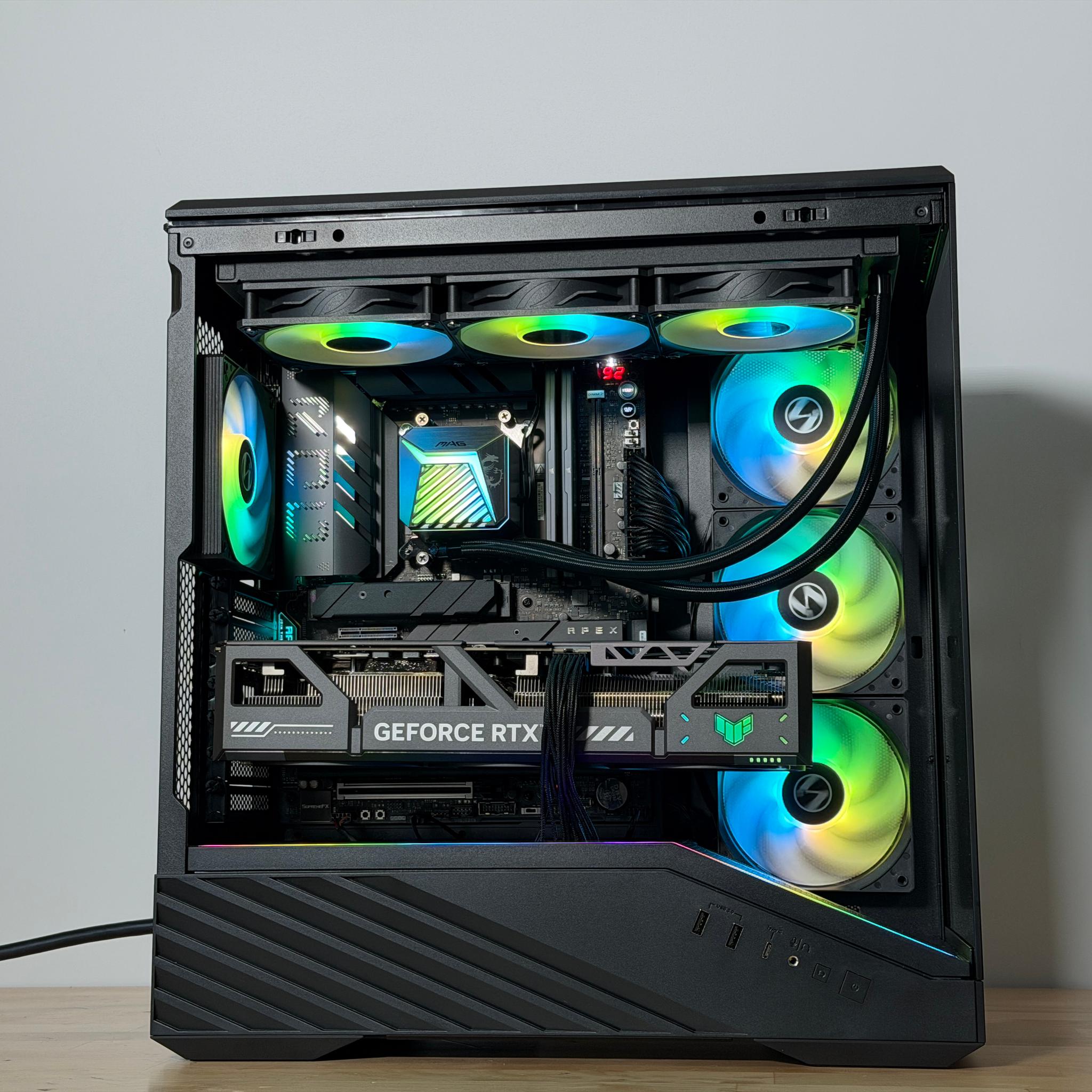 RTX 5090 Ryzen 7 9800x3d Gaming PC