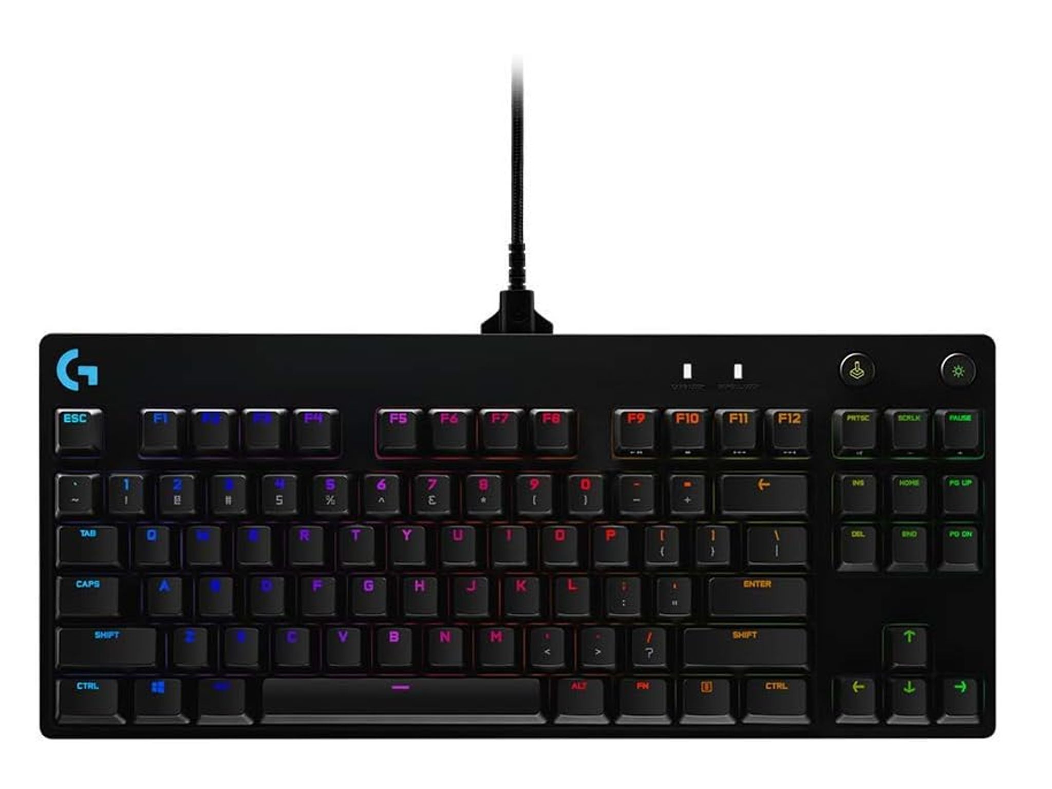 Logitech G Pro X (GX Blue Clicky) Gaming Keyboard